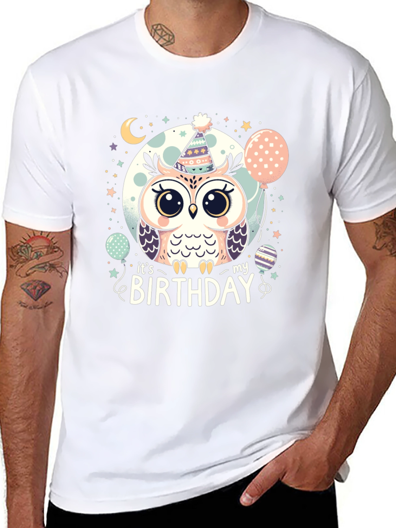 Birthday Owl T-Shirt