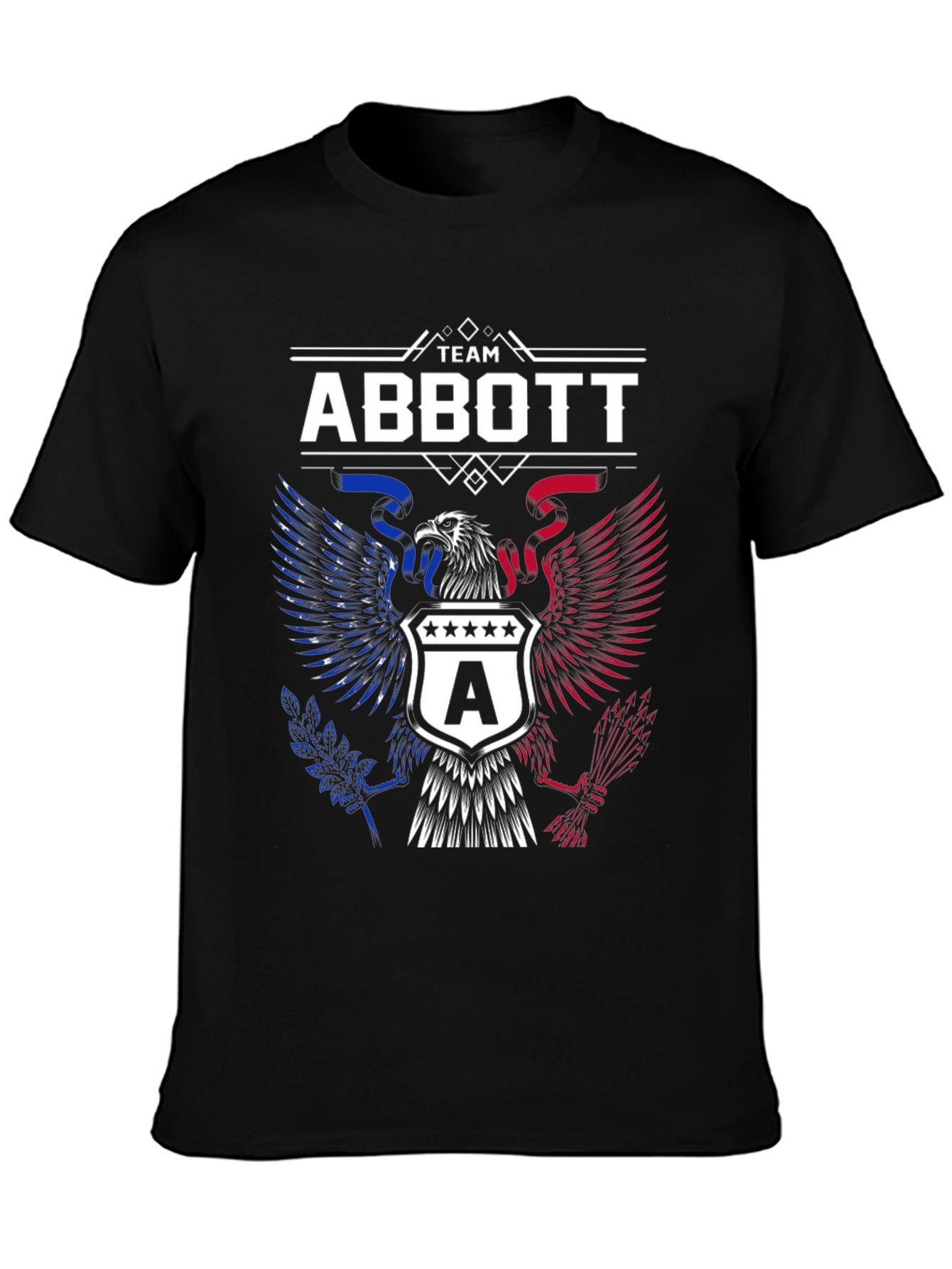 Team Abbott Patriotic Graphic T-Shirt