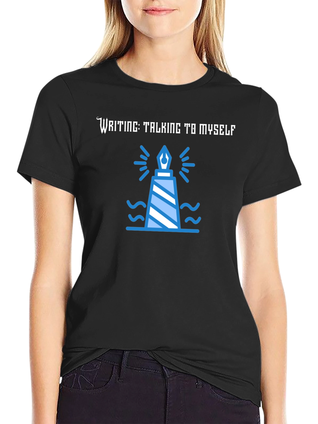 Writing: Talking to Myself Tee