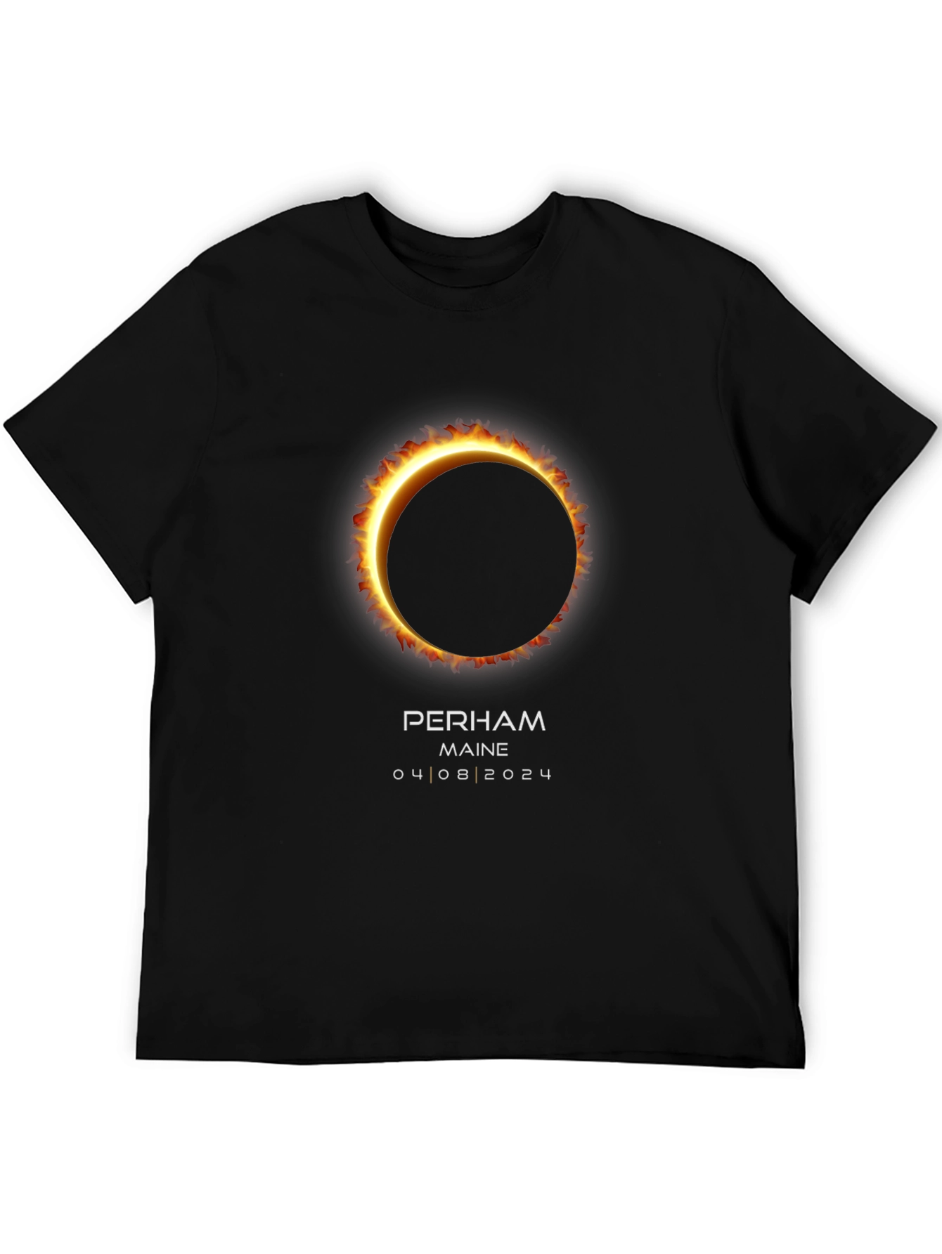 Perham Maine Eclipse 04/08/2024 T-Shirt