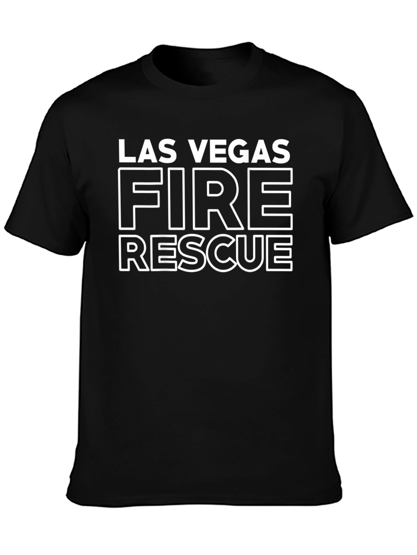 Las Vegas Fire Rescue T-Shirt - Bold Design