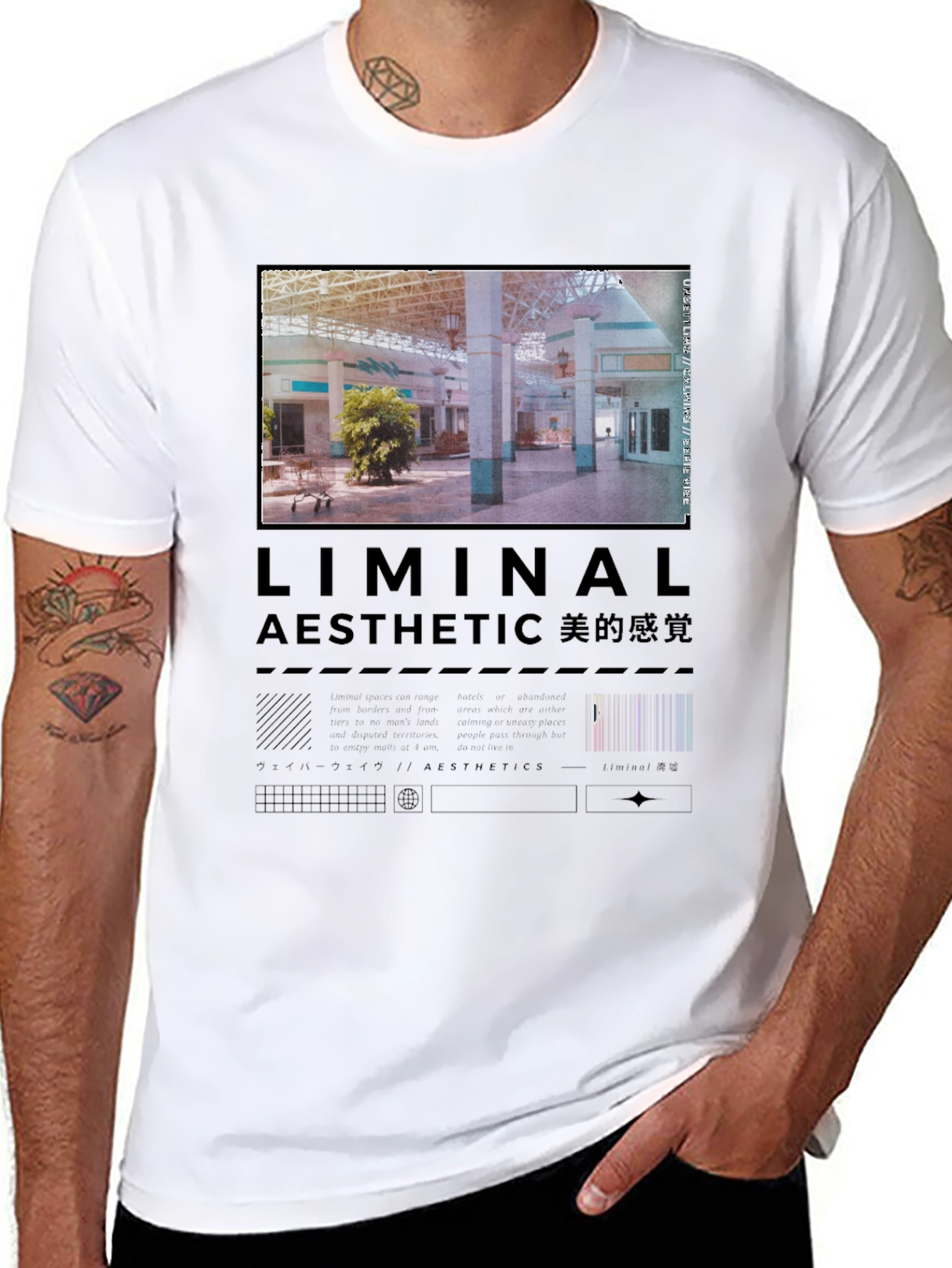 Liminal Aesthetic Graphic T-Shirt