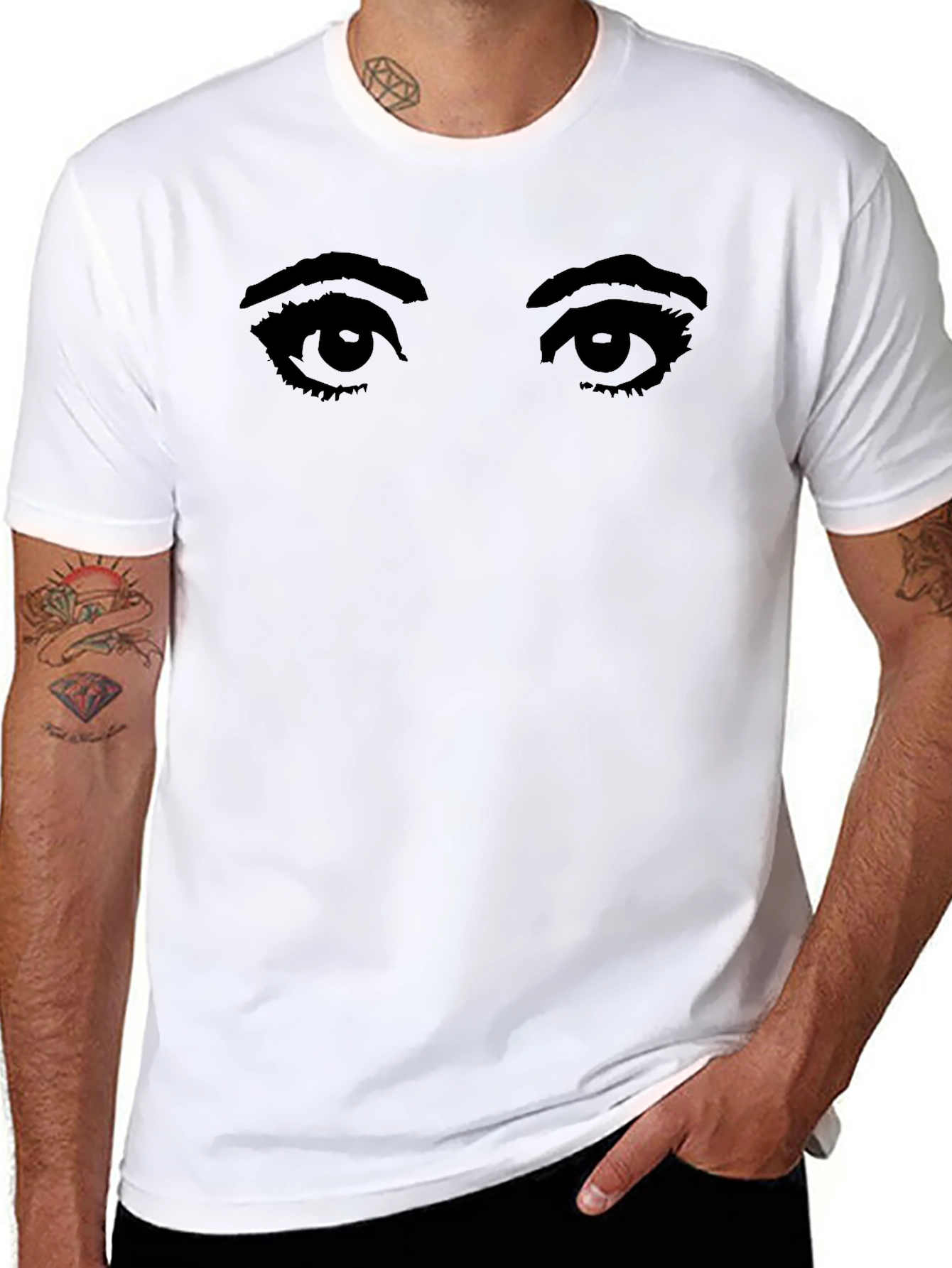Intense Gaze Graphic Tee