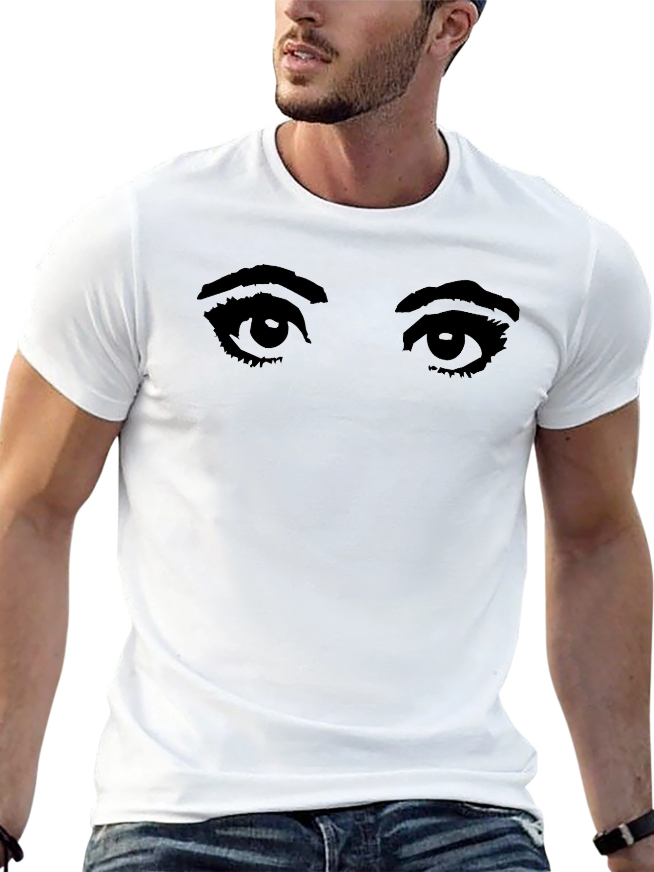 Intense Gaze Graphic Tee