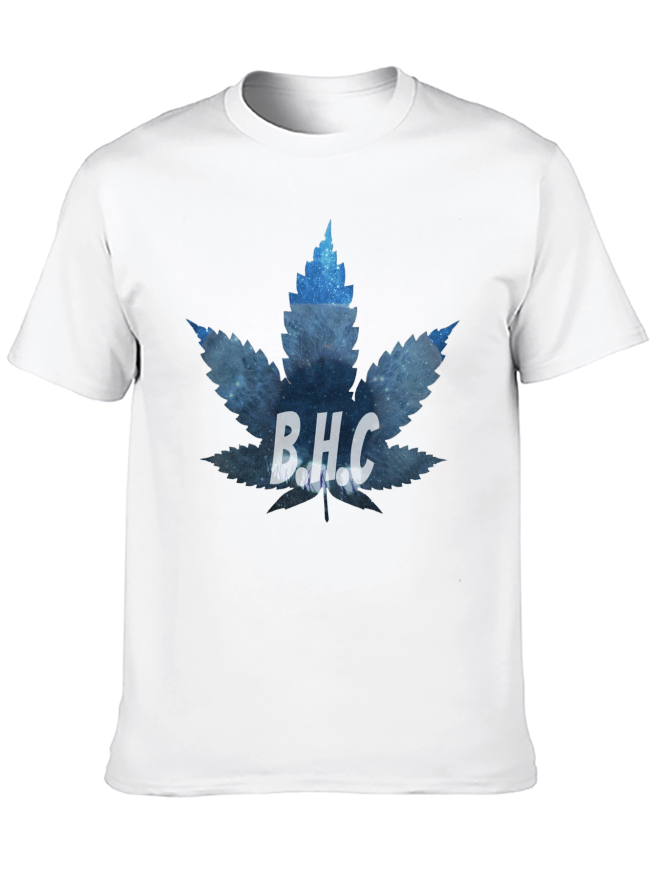 BHC Leaf Graphic T-Shirt - Black