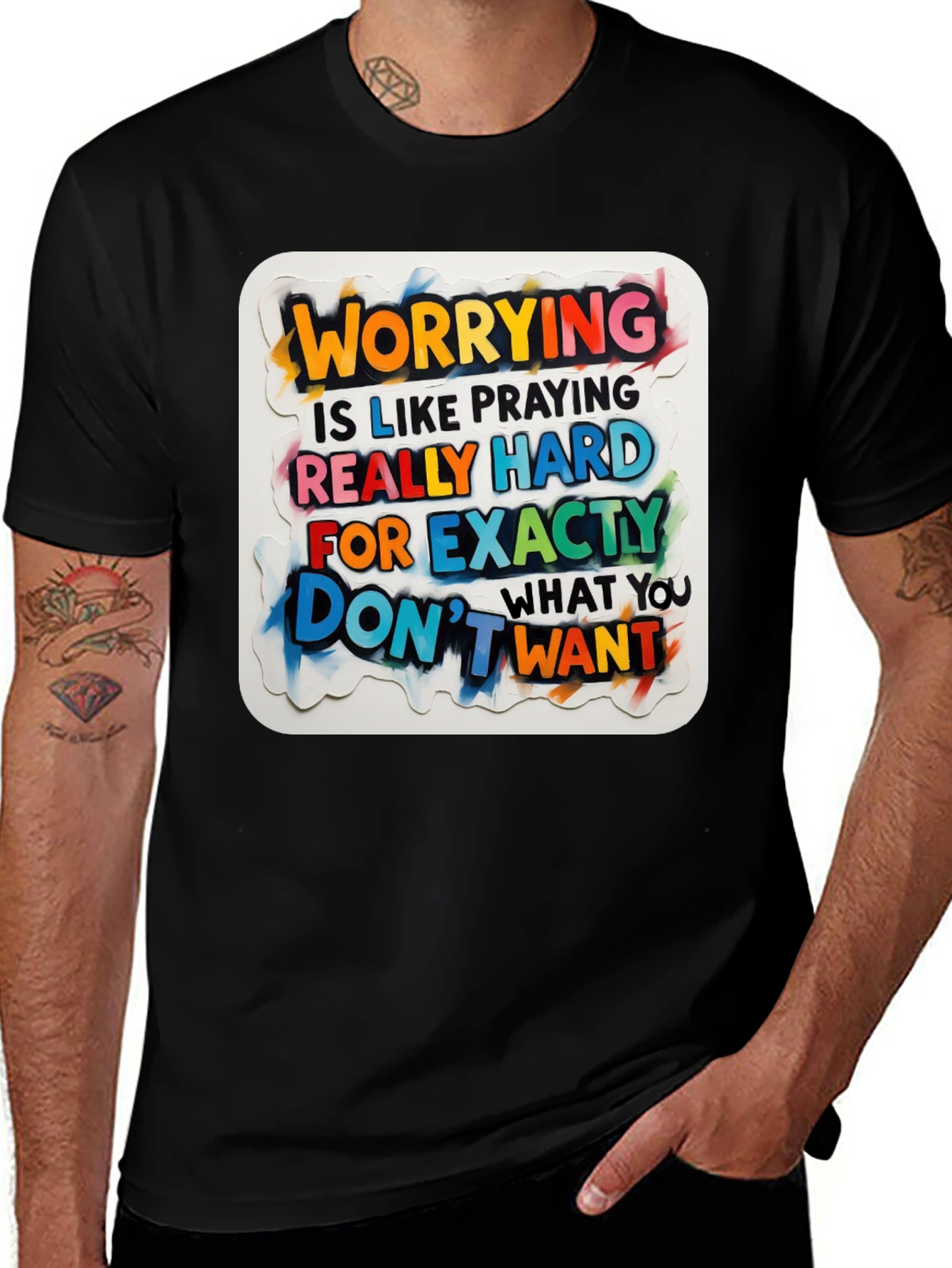 Motivational Worrying T-Shirt