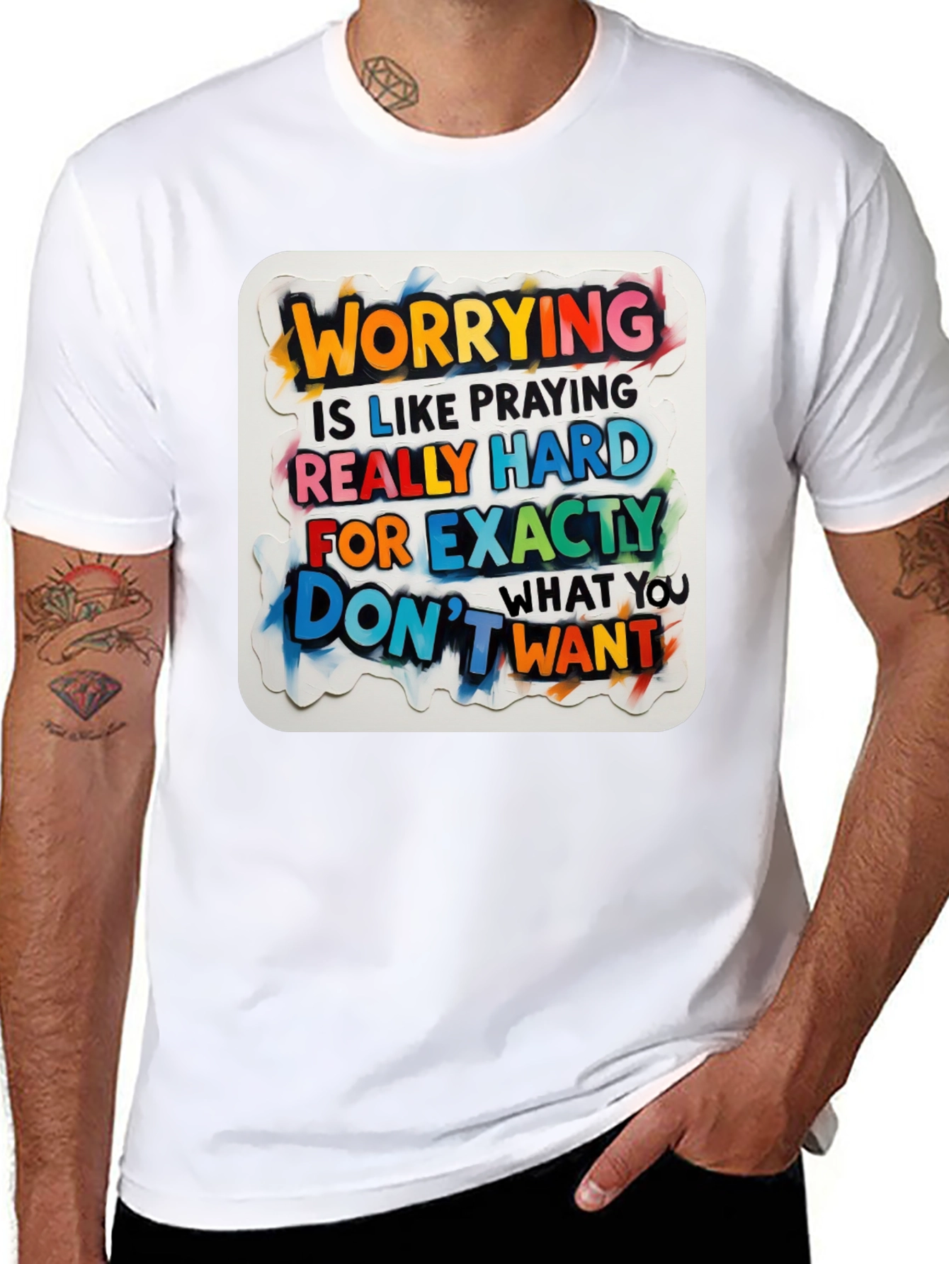 Motivational Worrying T-Shirt