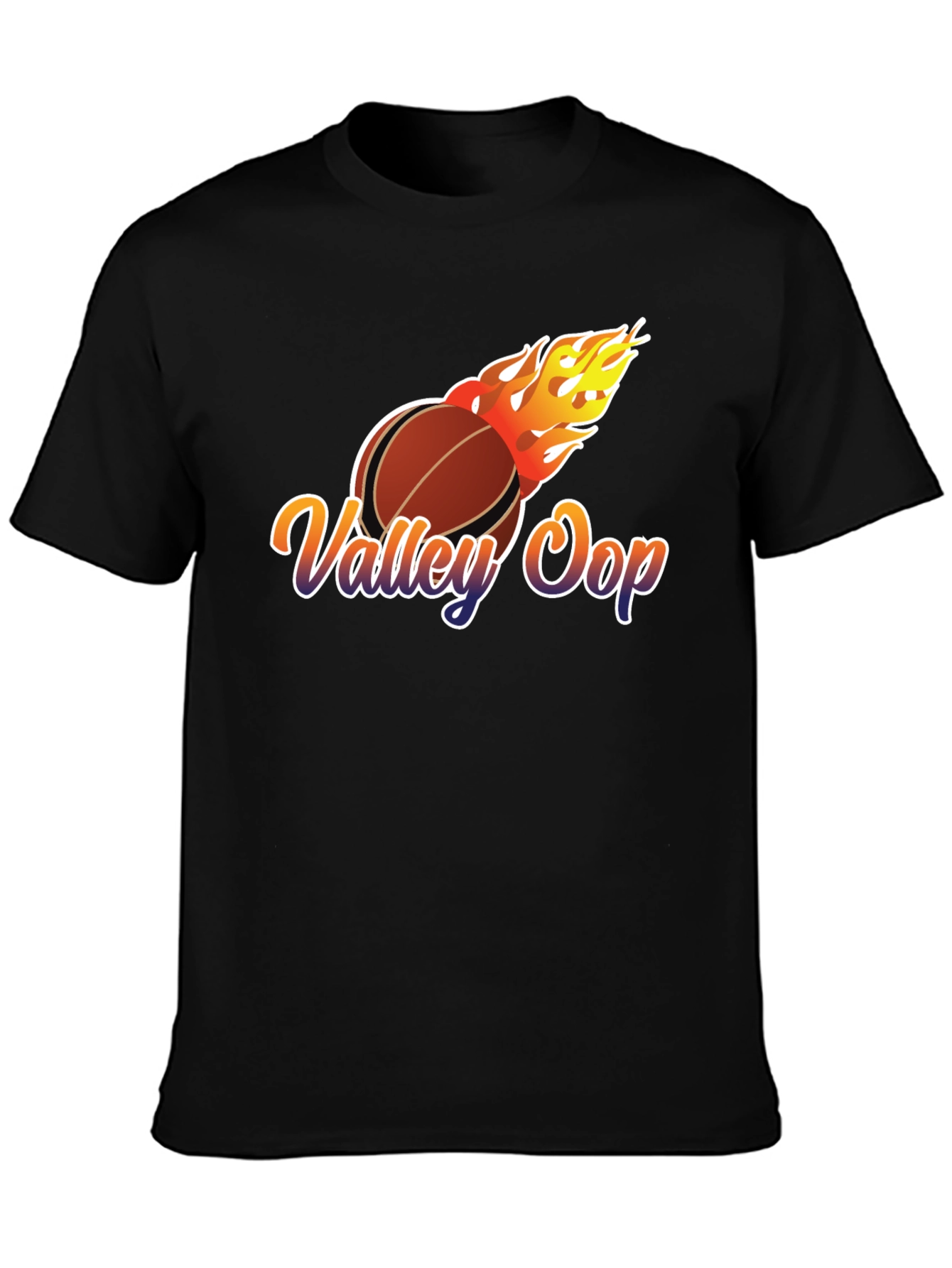 Valley Oop Basketball Graphic Tee