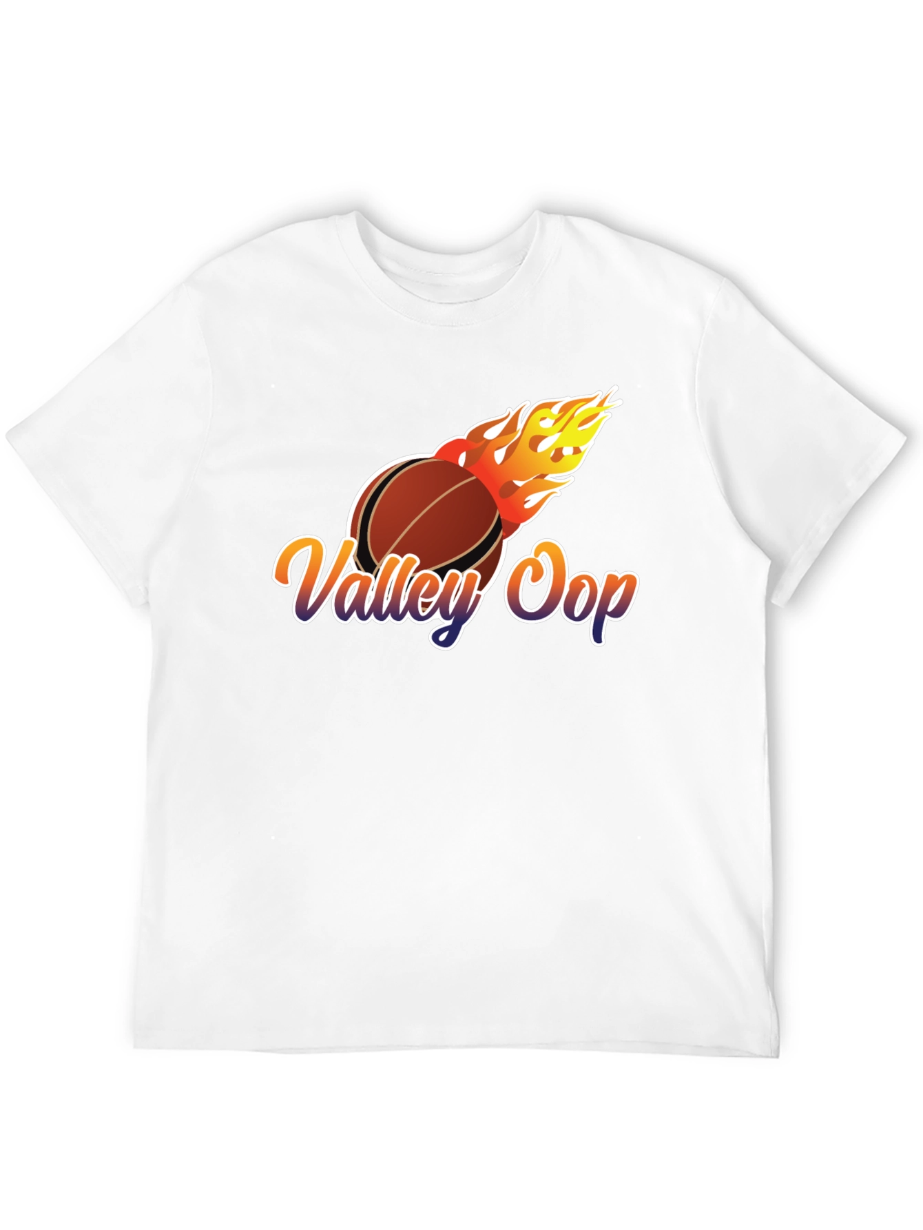 Valley Oop Basketball Graphic Tee