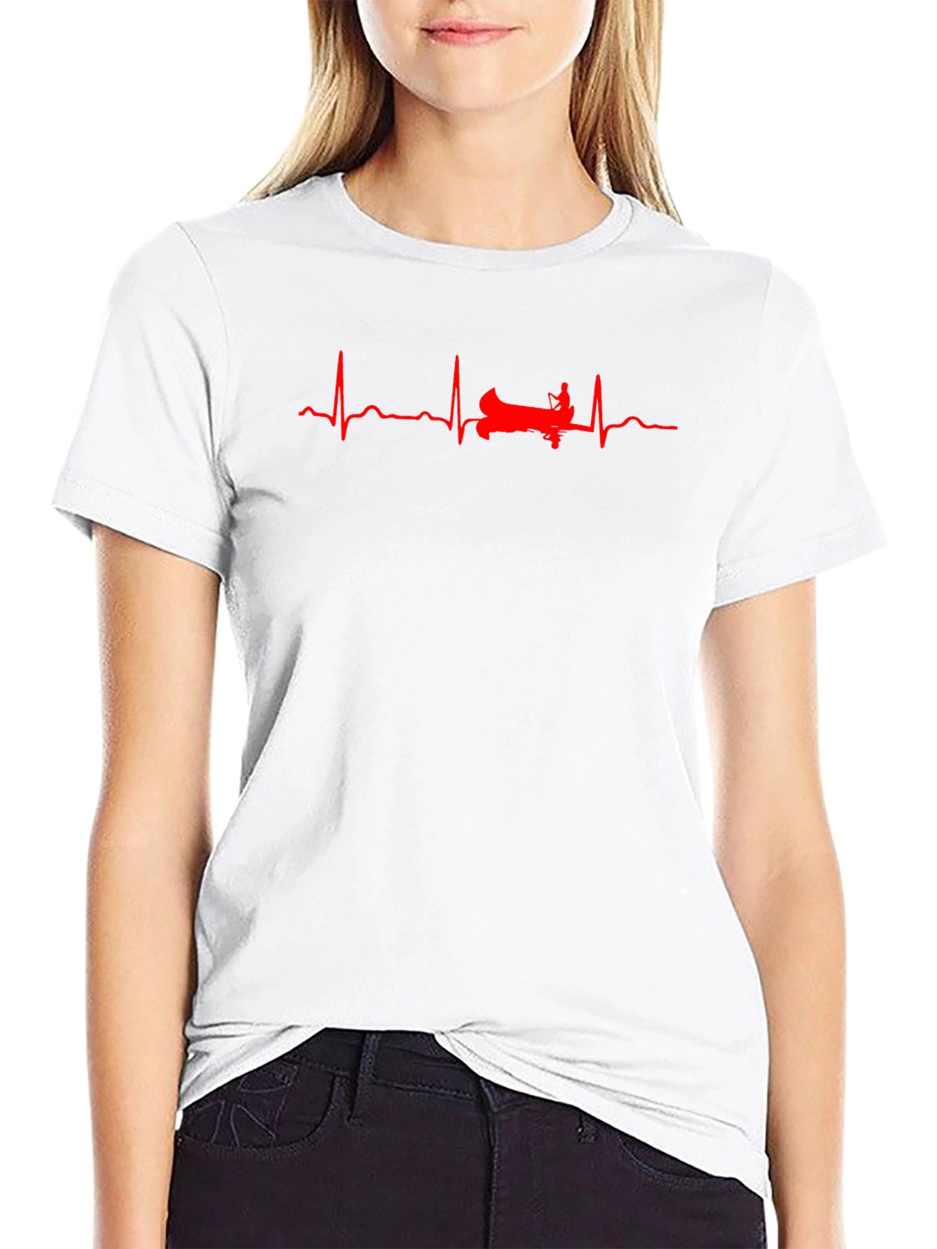 Fishing Heartbeat T-Shirt - Anglers Pulse!