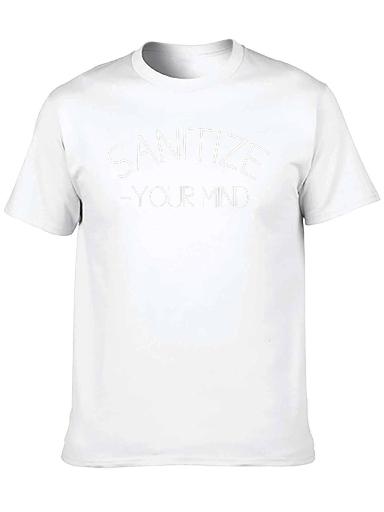 Sanitize Your Mind Graphic T-Shirt - Relaxed Fit