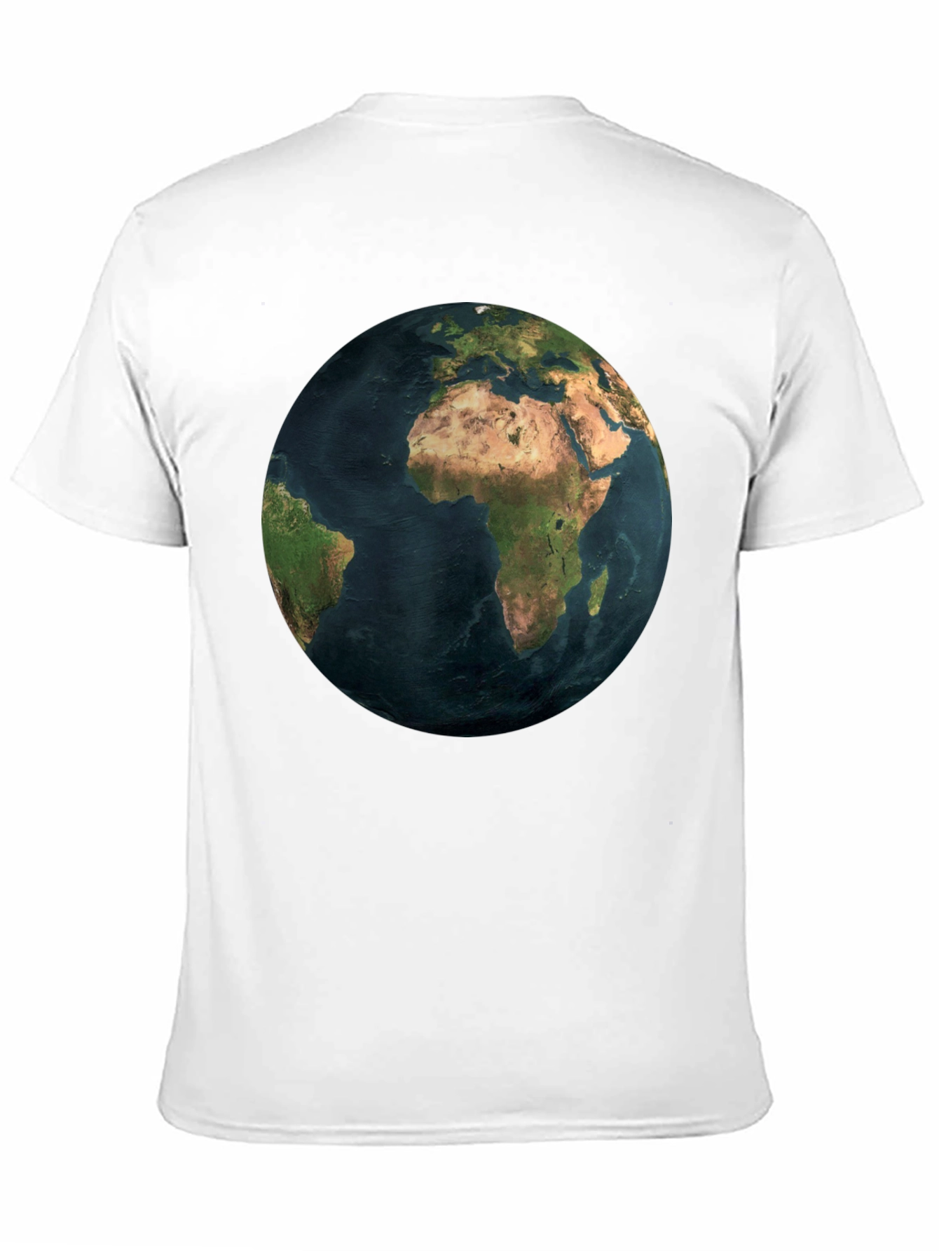 Earth Graphic Black T-Shirt - Global Design