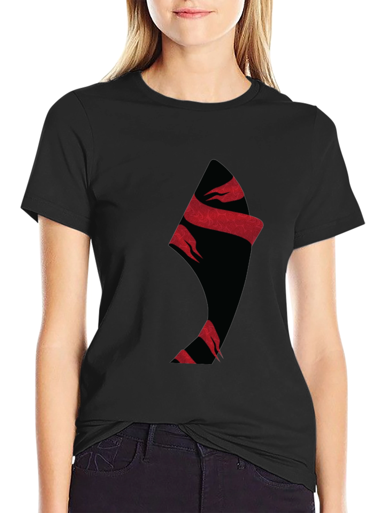 Graphic Print Crew Neck T-Shirt