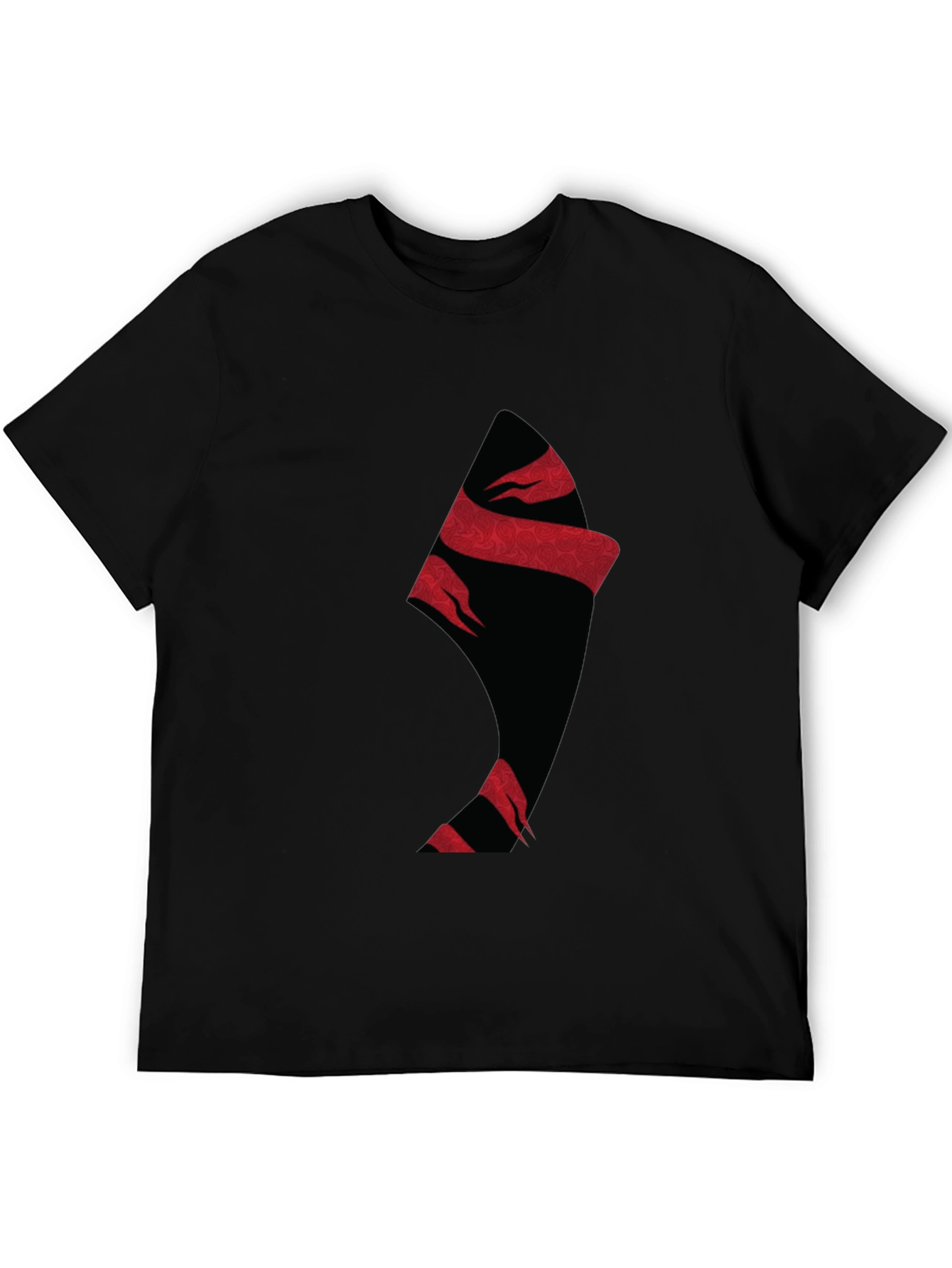 Graphic Print Crew Neck T-Shirt
