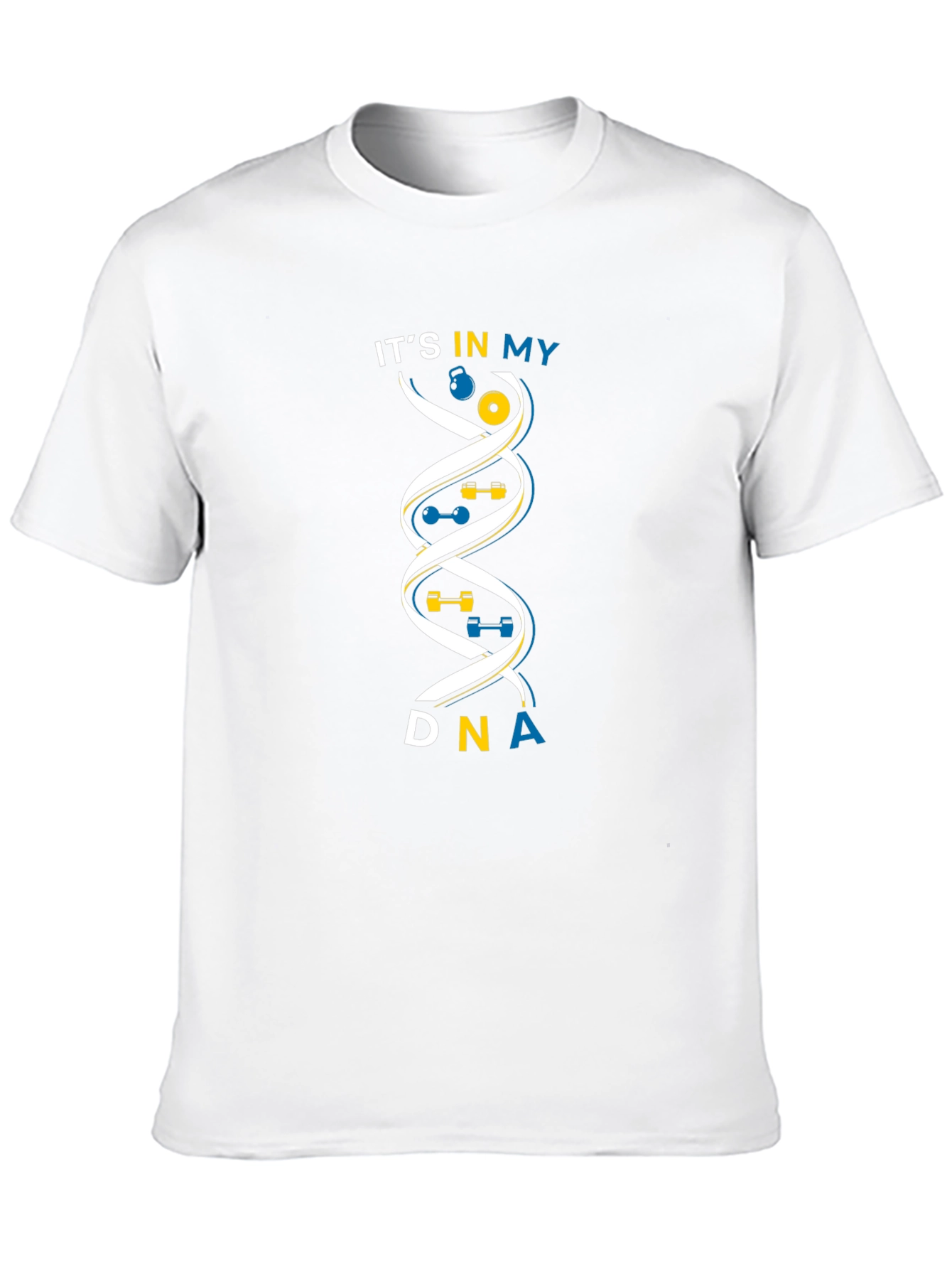 Fitness DNA T-Shirt - Gym Workout Apparel