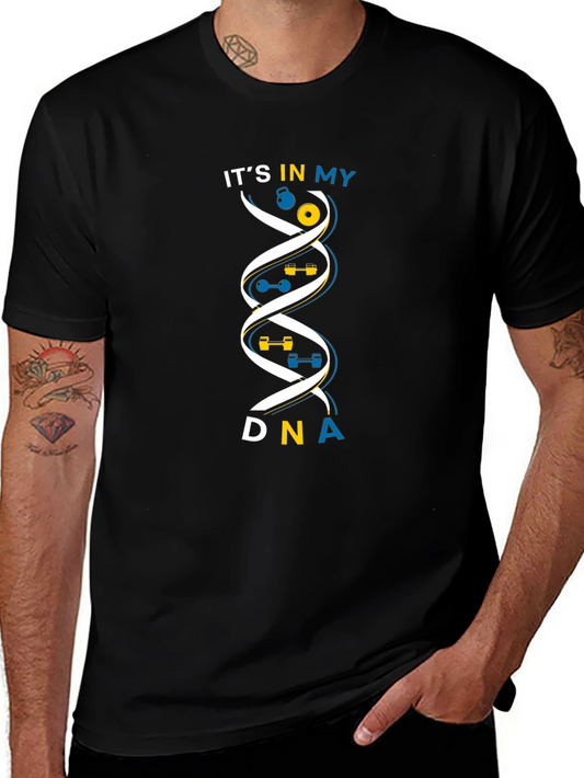 Fitness DNA T-Shirt - Gym Workout Apparel