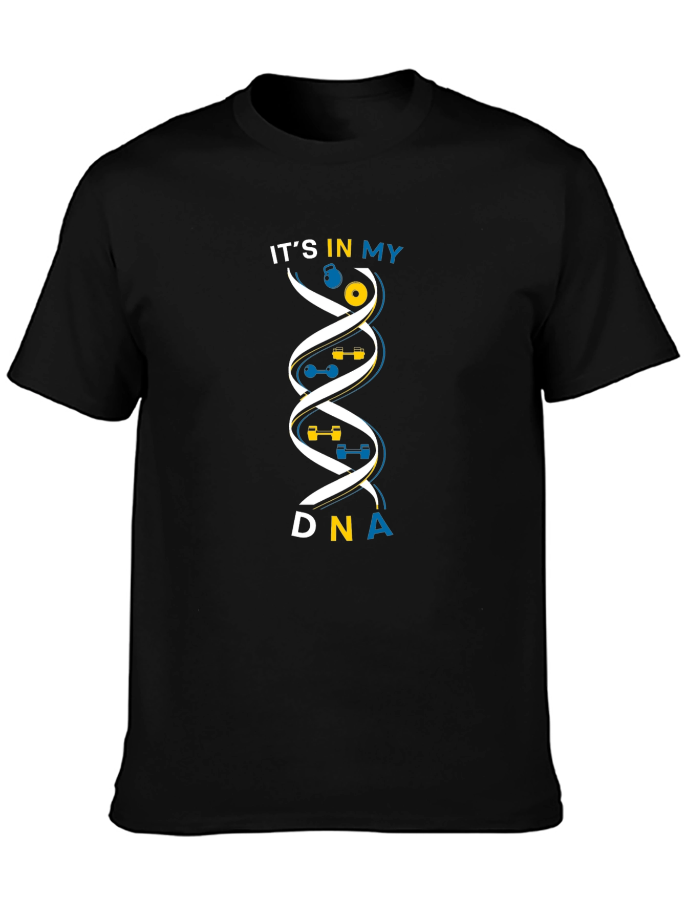Fitness DNA T-Shirt - Gym Workout Apparel