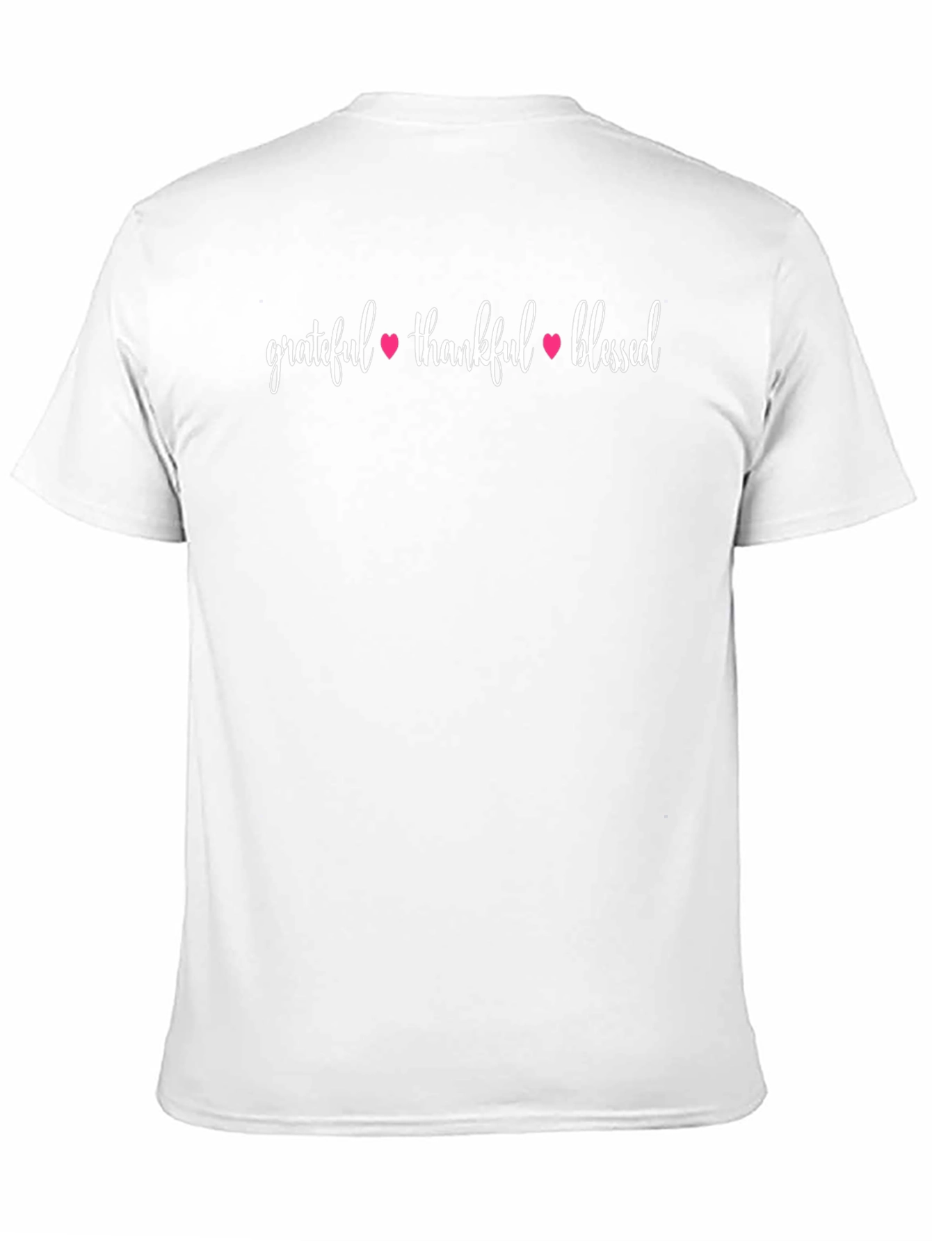 Grateful Thankful Blessed Graphic T-Shirt