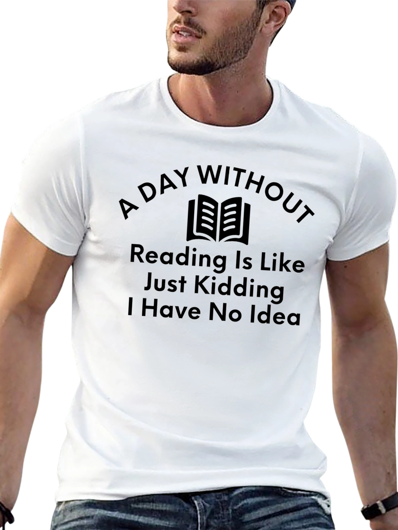 Funny Reader T-Shirt: A Day Without Reading