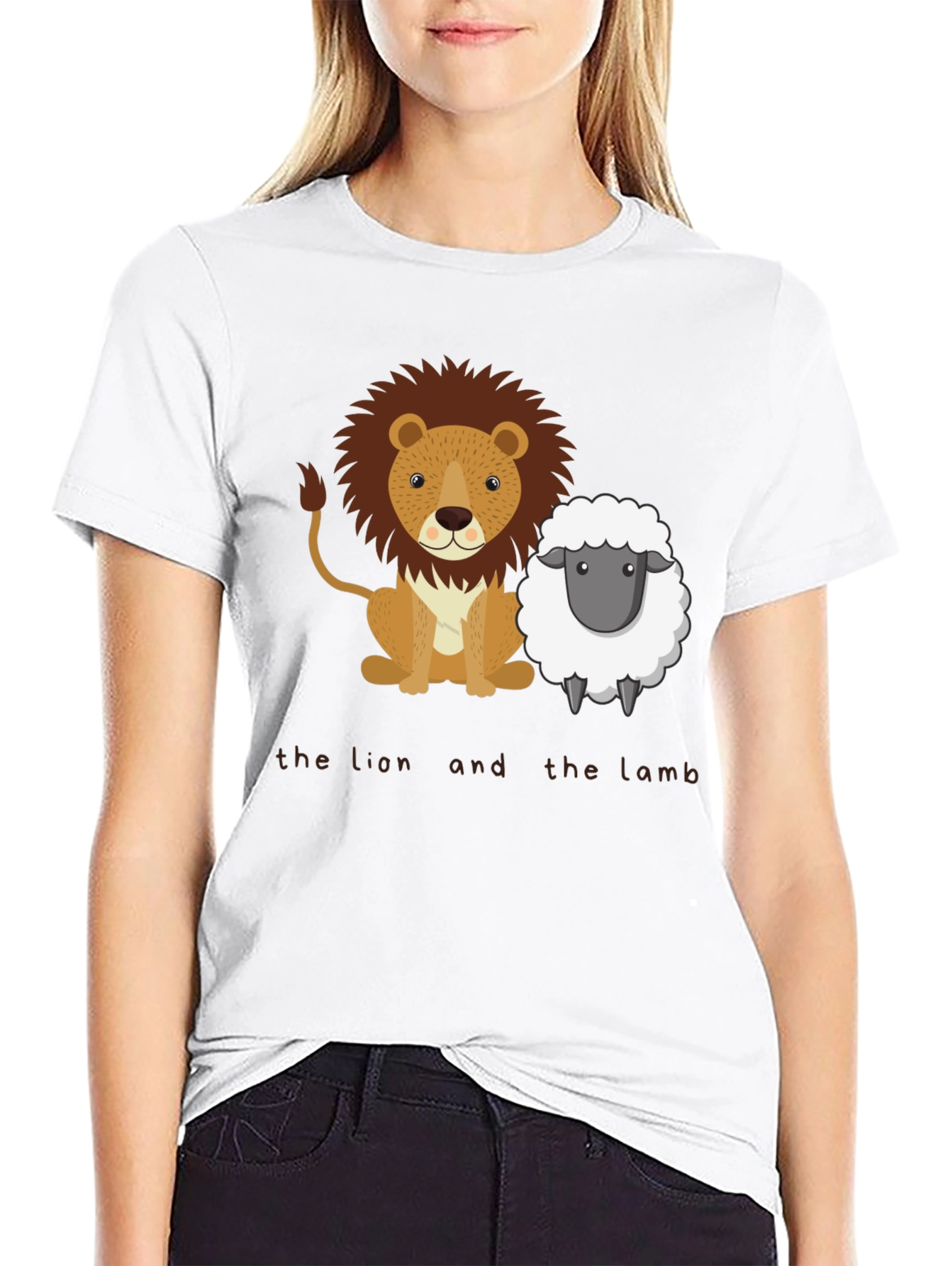 Lion and Lamb Graphic Tee