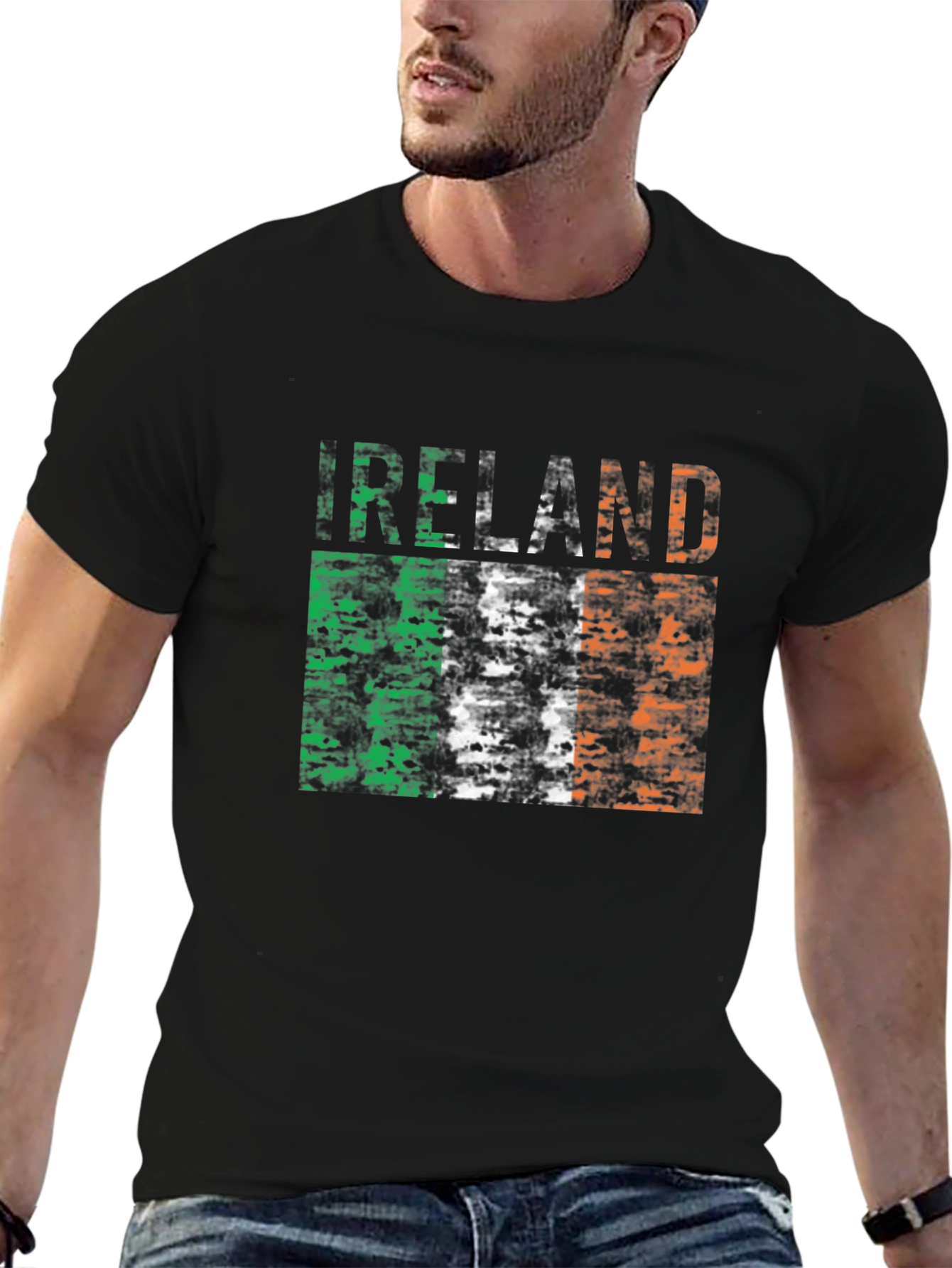 Ireland Flag T-Shirt - Distressed Irish Pride