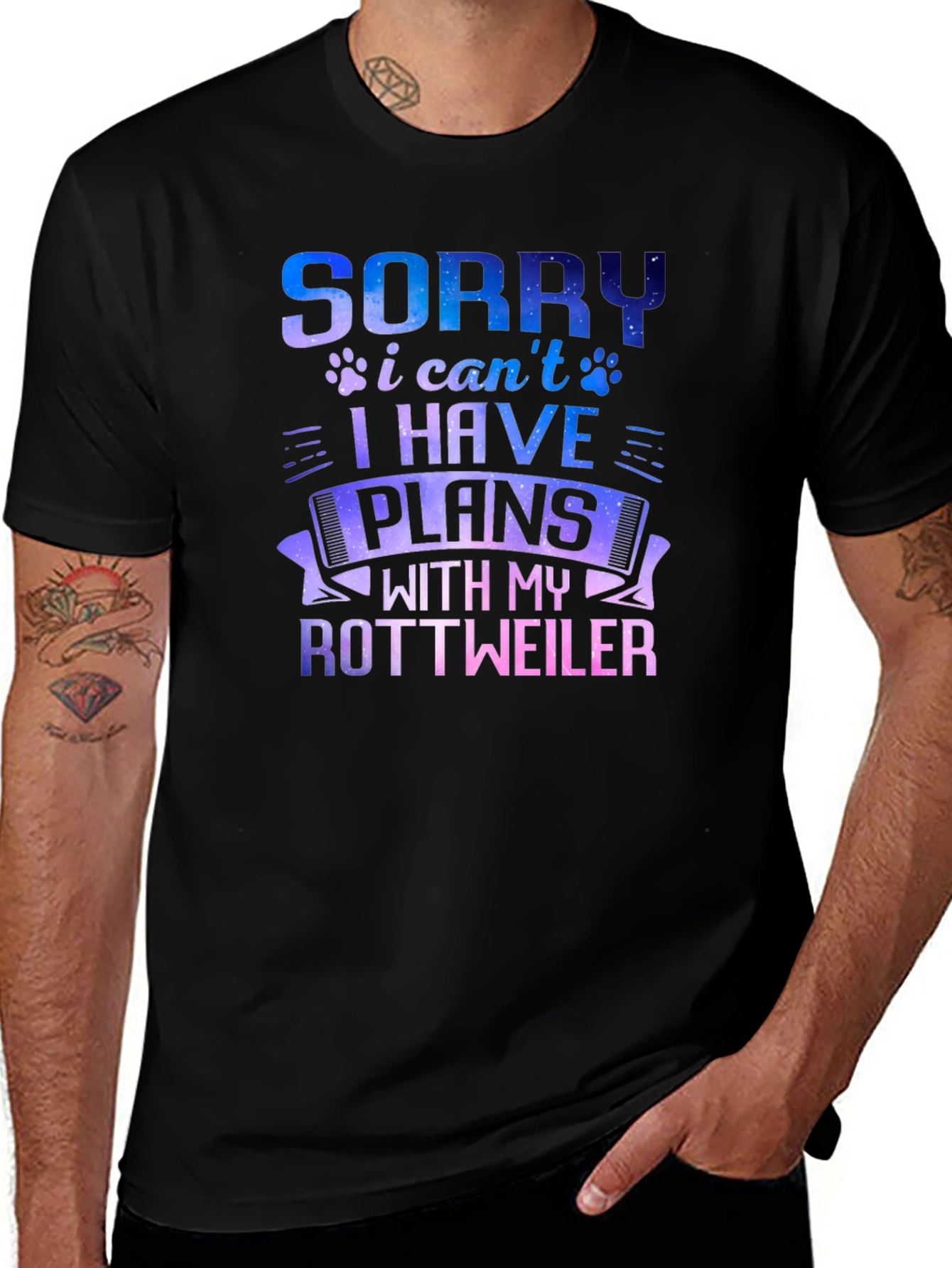 Rottweiler Plans Graphic T-Shirt