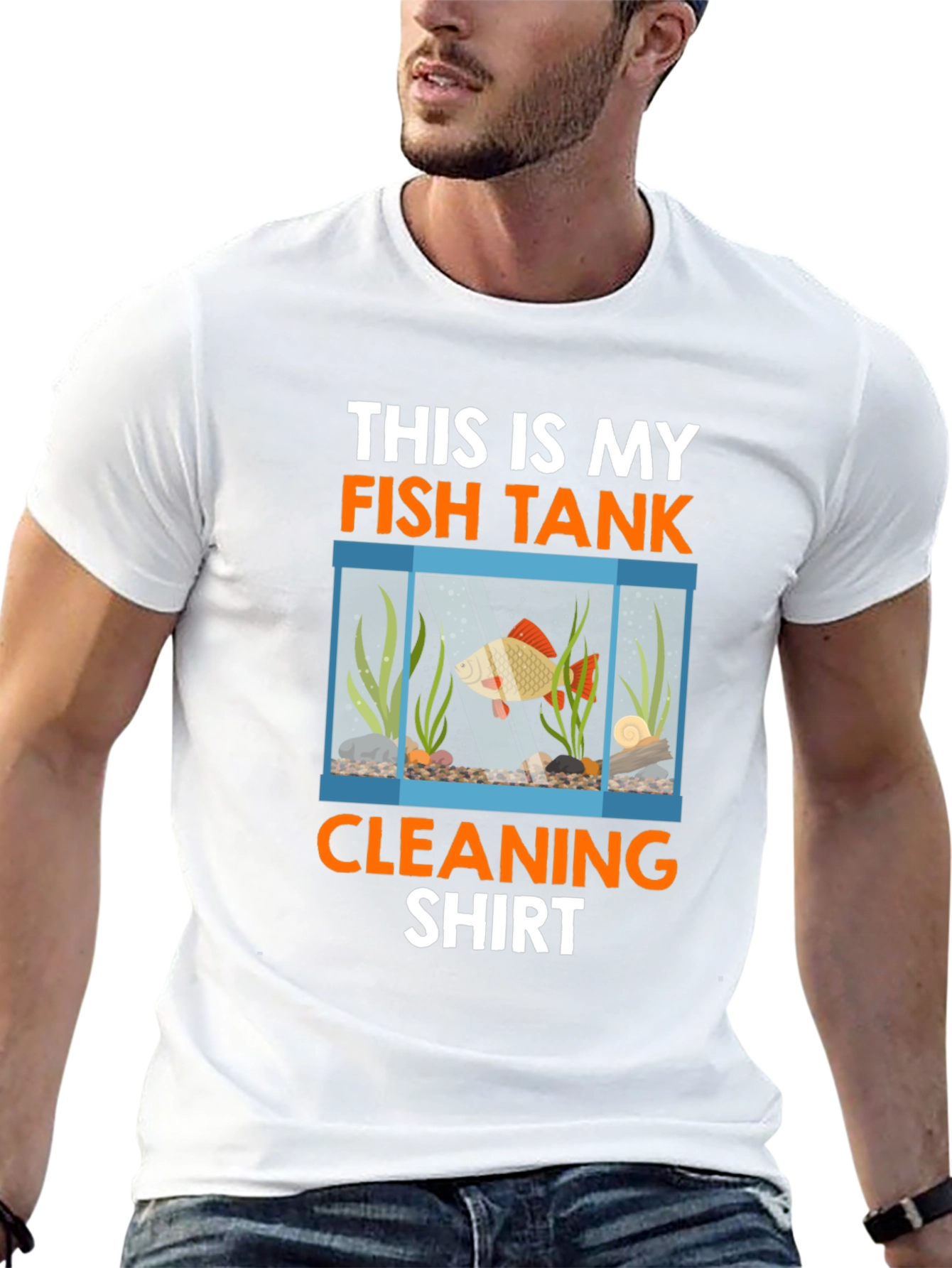 Fish Tank Cleaning Shirt - Aquarium Keeper Tee