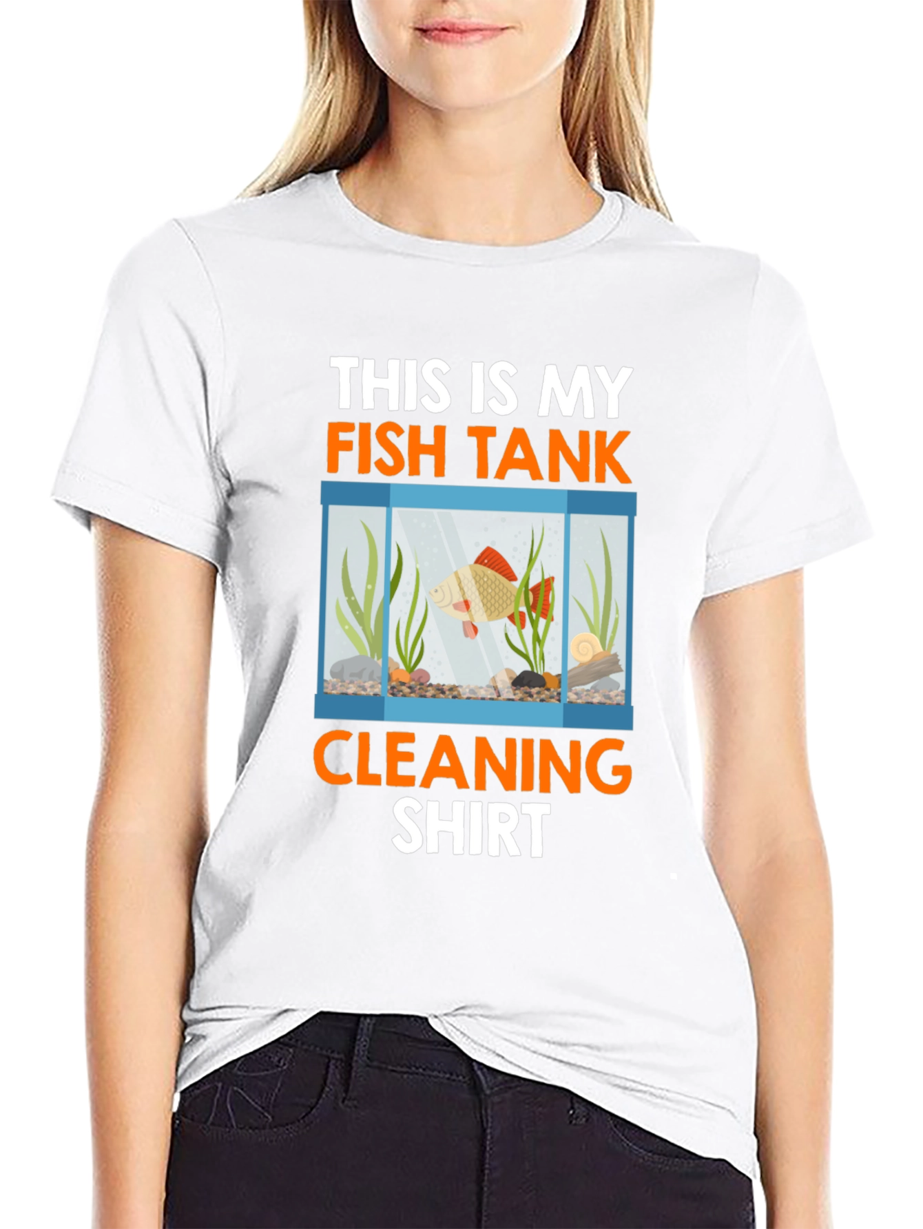 Fish Tank Cleaning Shirt - Aquarium Keeper Tee