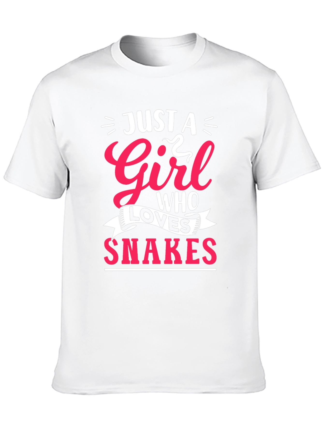 Just A Girl Who Loves Snakes Graphic Tee