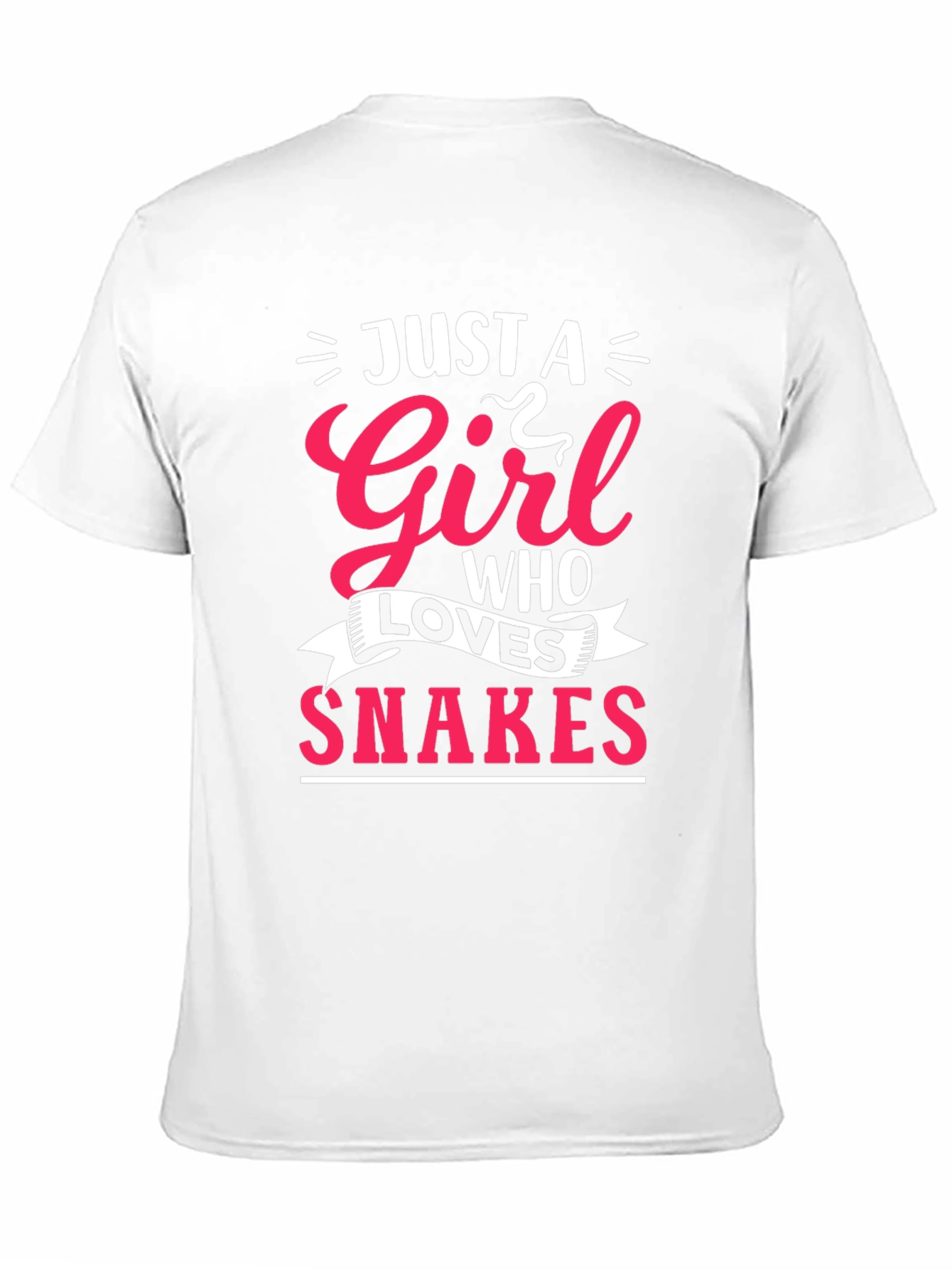 Just A Girl Who Loves Snakes Graphic Tee