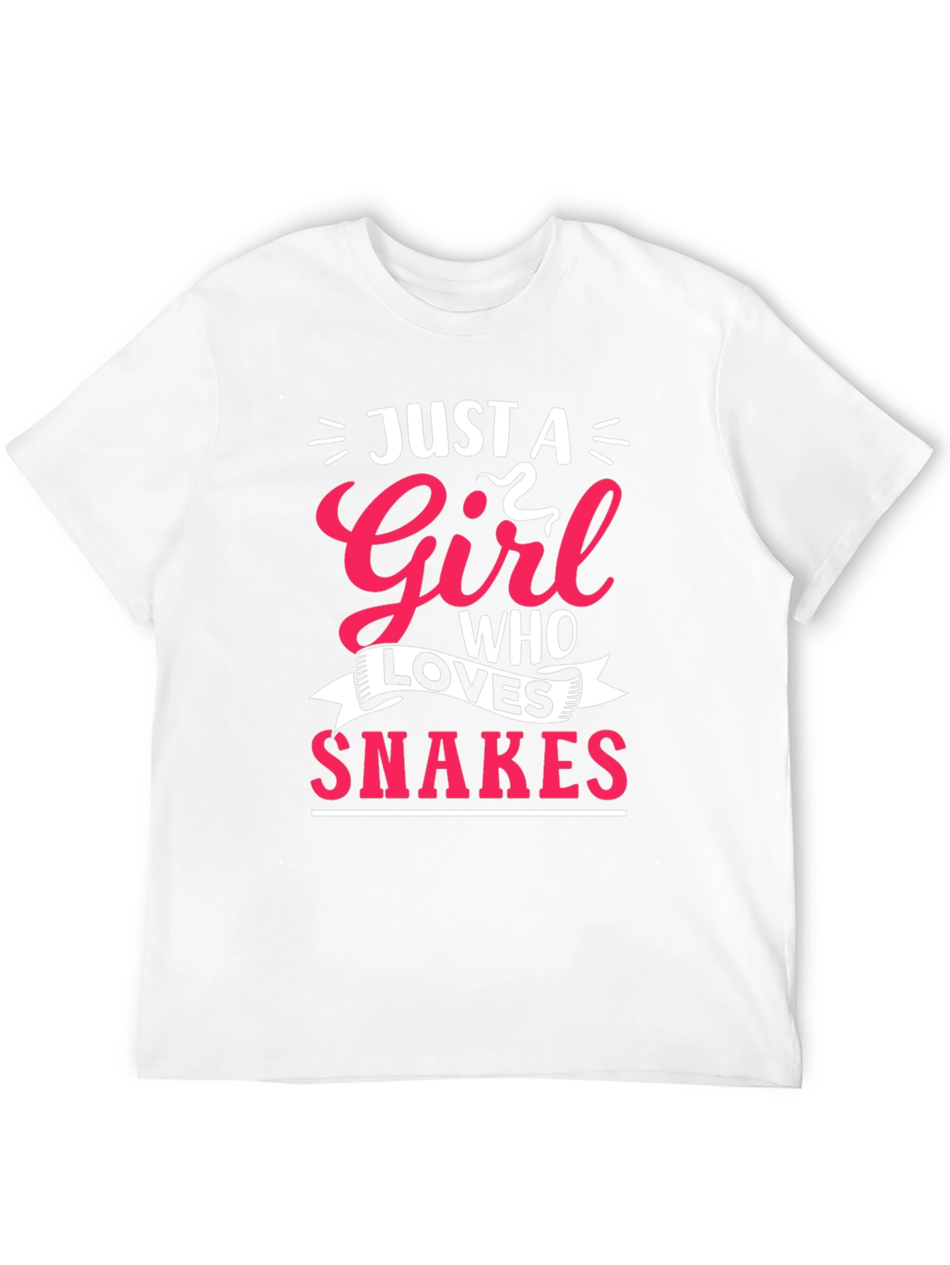 Just A Girl Who Loves Snakes Graphic Tee