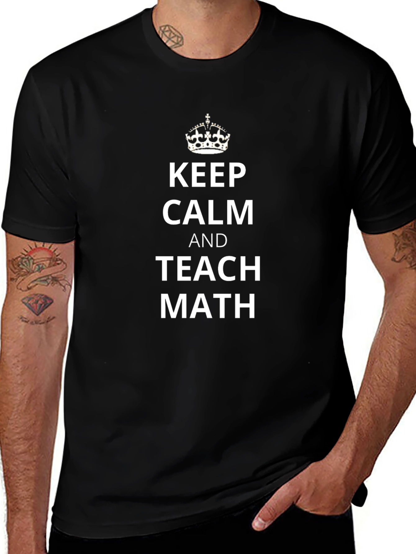Keep Calm and Teach Math T-Shirt