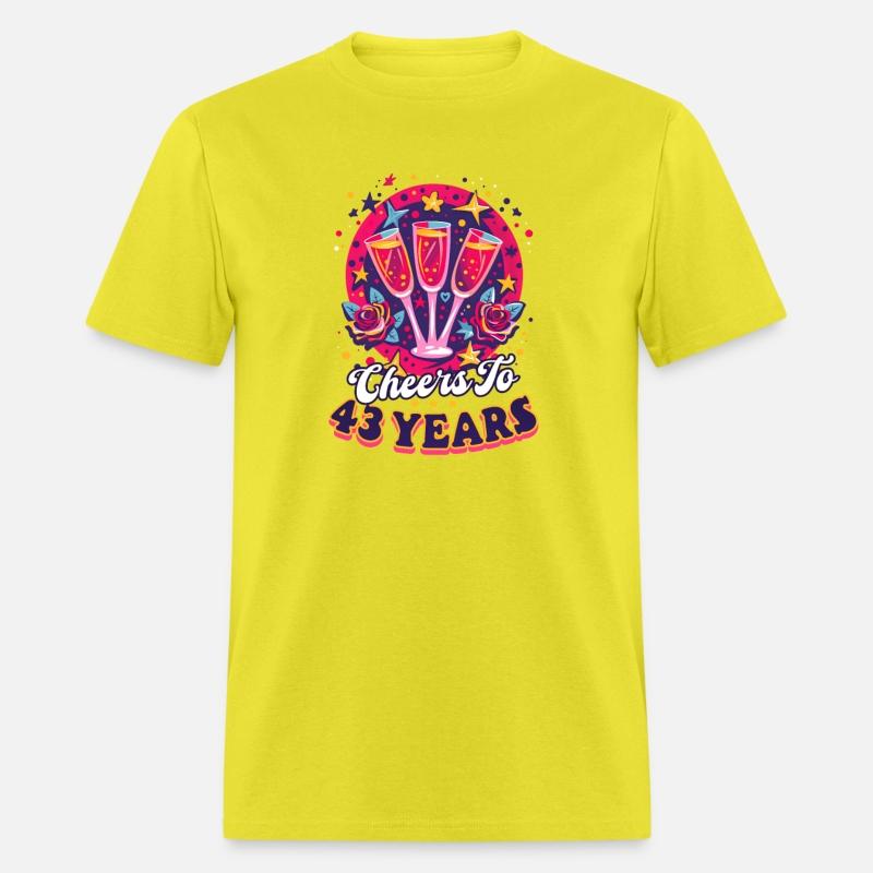 43rd Birthday Cheers To 43 Years!