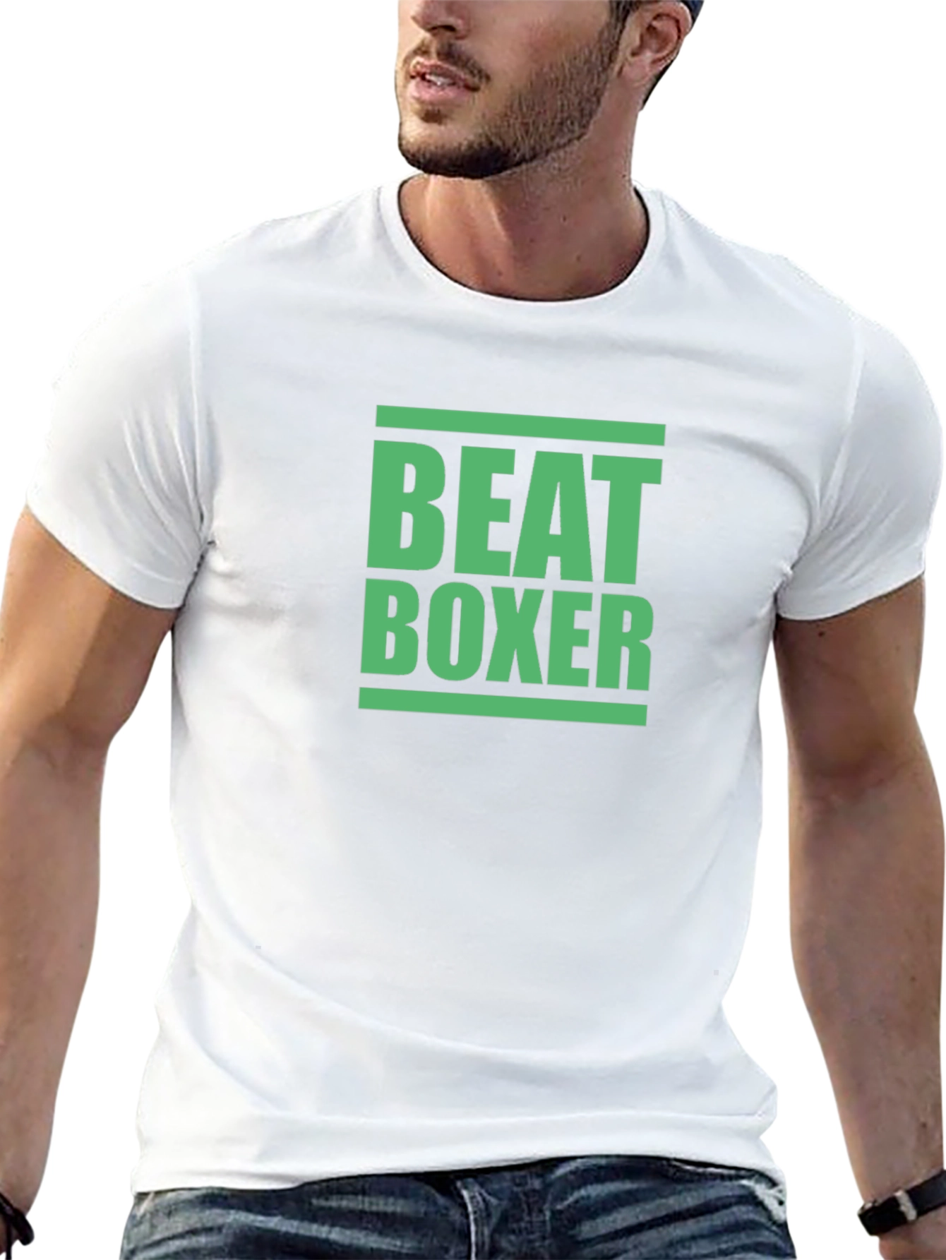 Beat Boxer Graphic Tee - Black T-Shirt