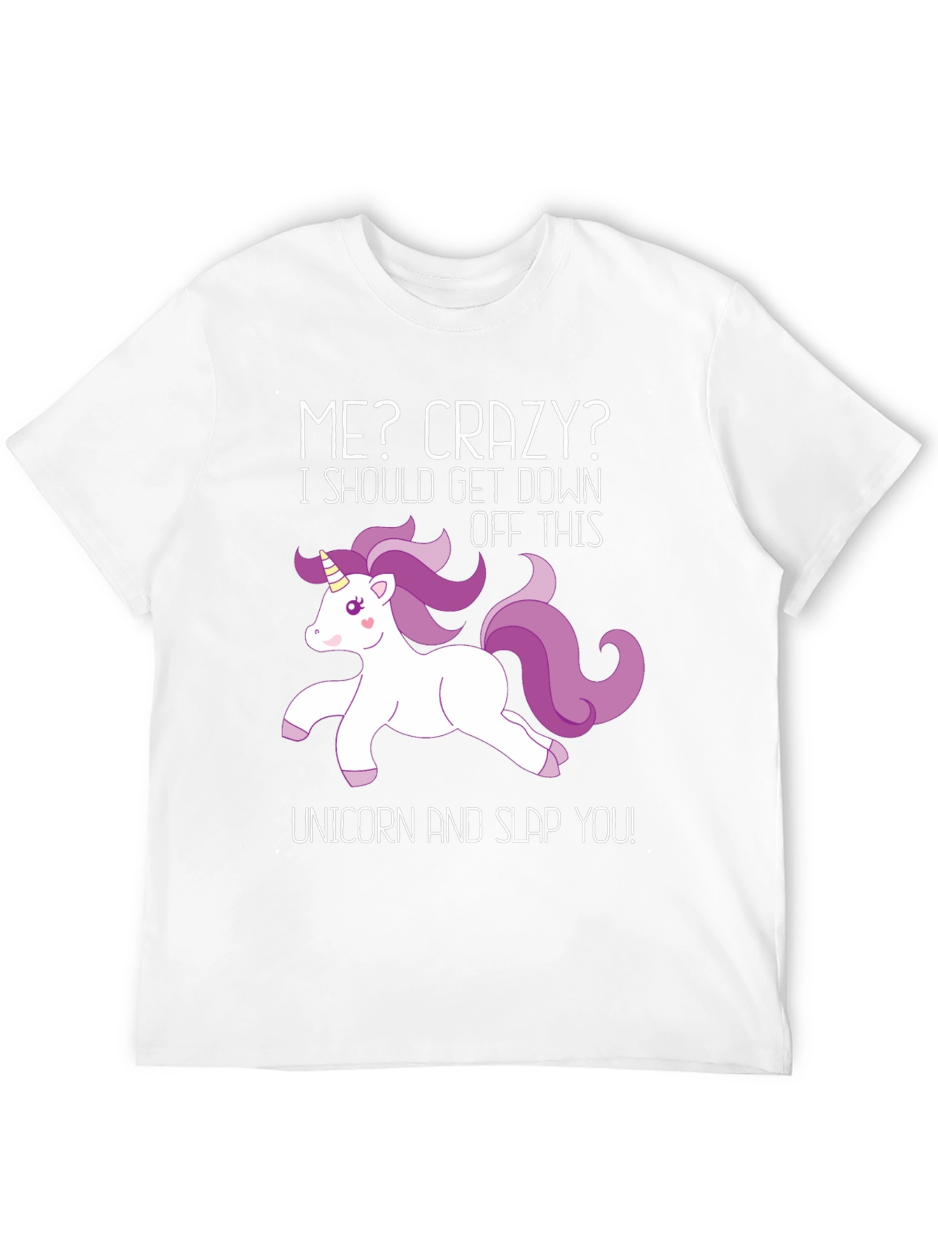 Crazy Unicorn Graphic Tee