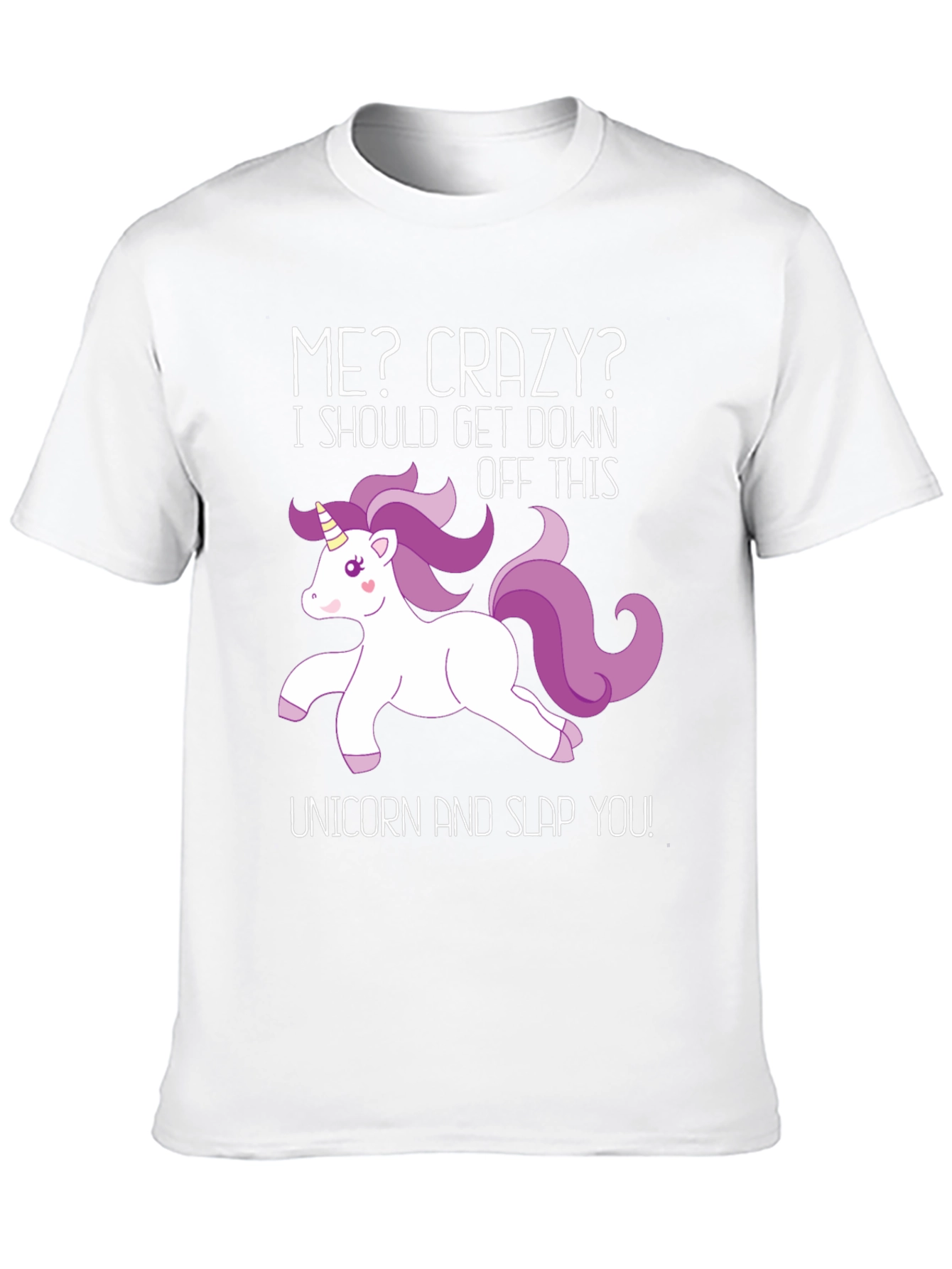 Crazy Unicorn Graphic Tee