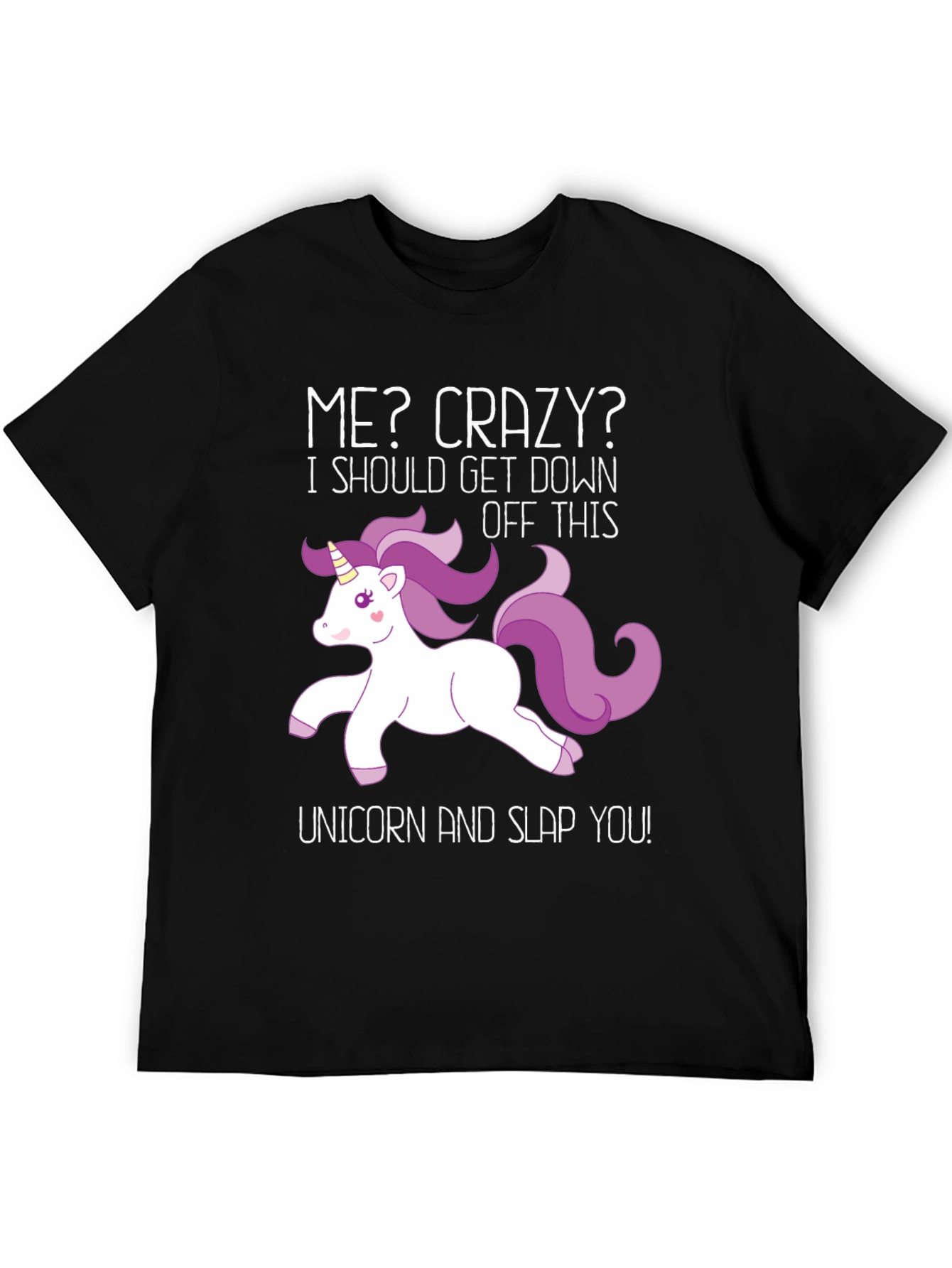 Crazy Unicorn Graphic Tee