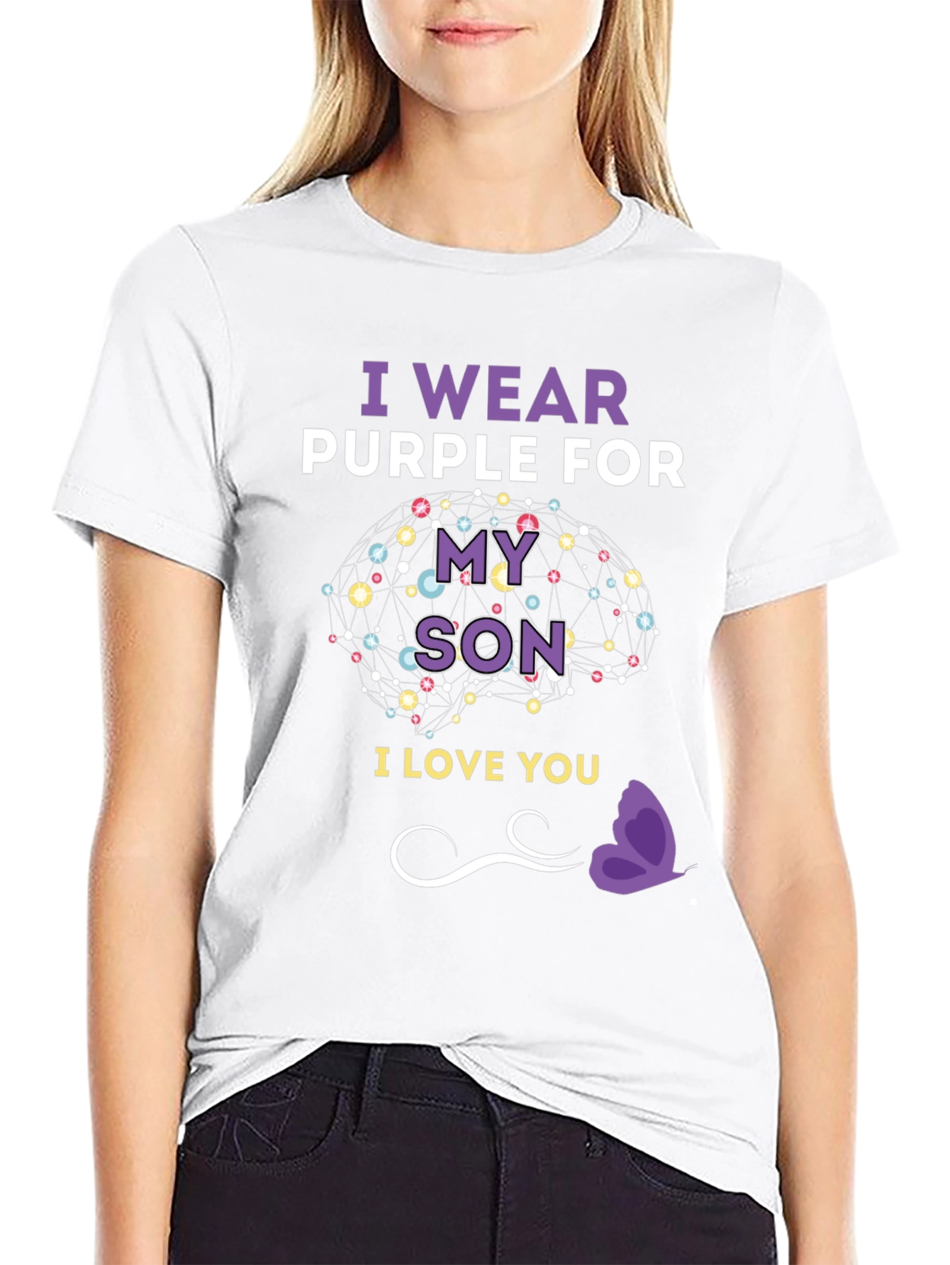 Purple Awareness T-Shirt - For My Son