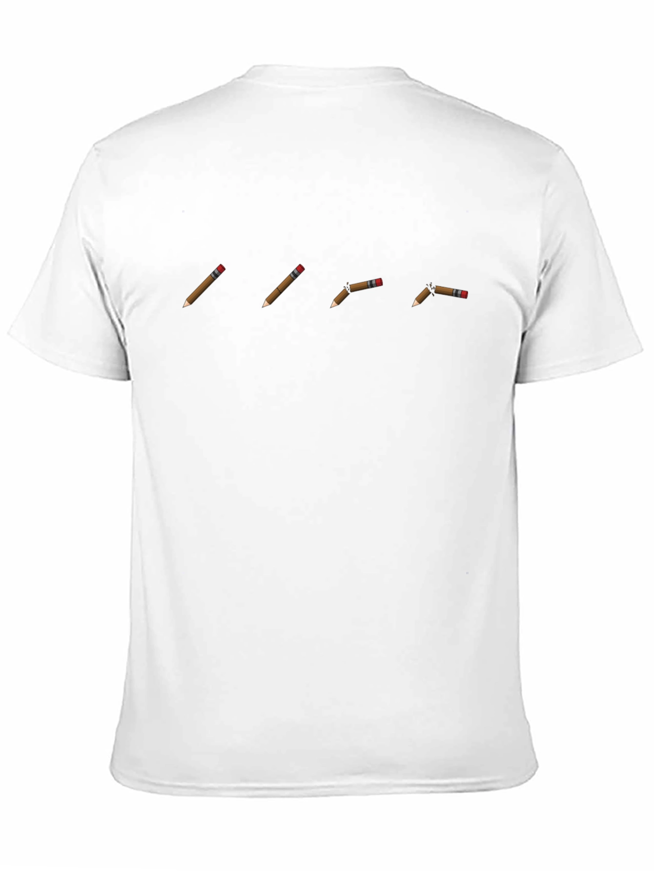 Pencil Progression Graphic Tee - Black