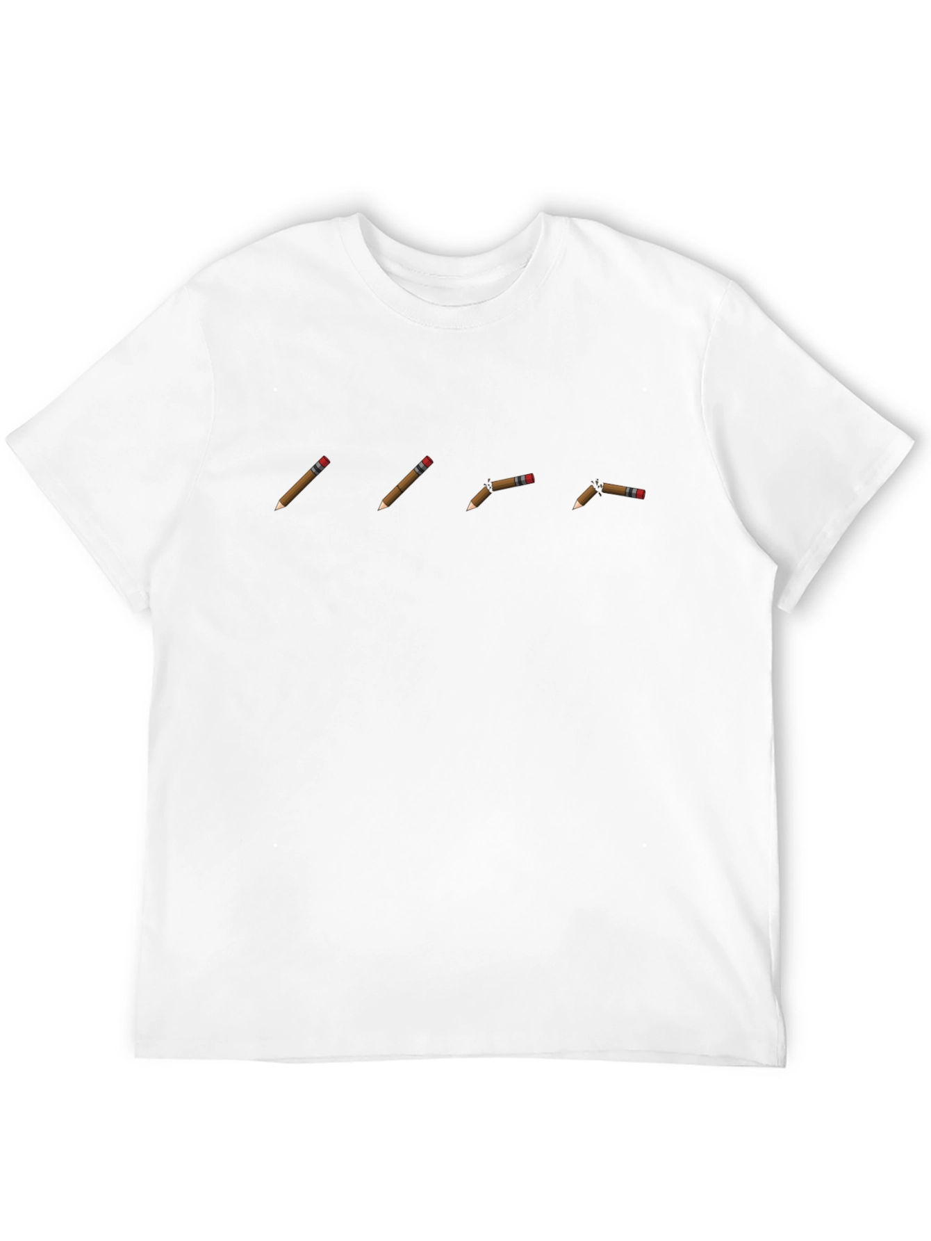 Pencil Progression Graphic Tee - Black