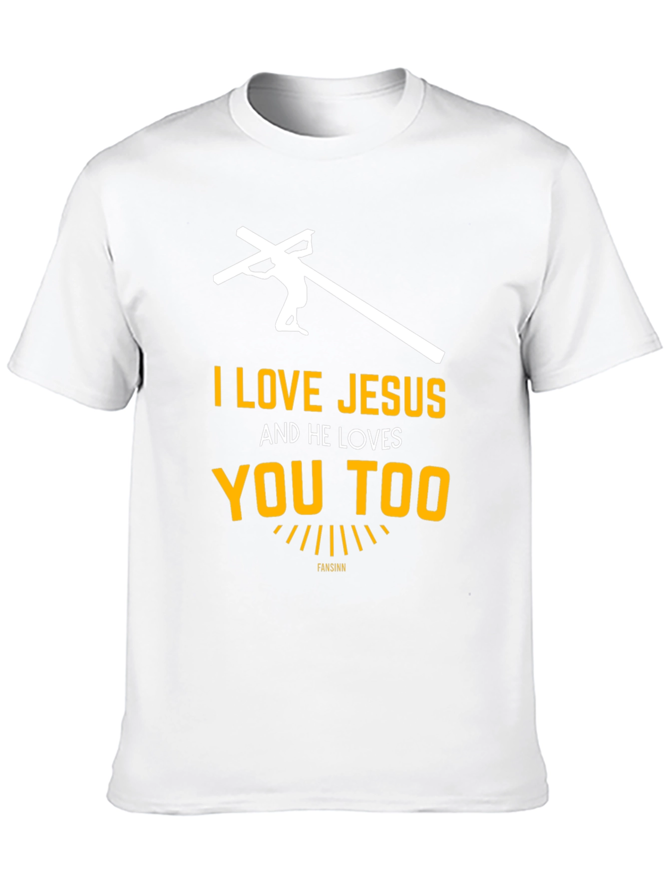 I Love Jesus Black Tee