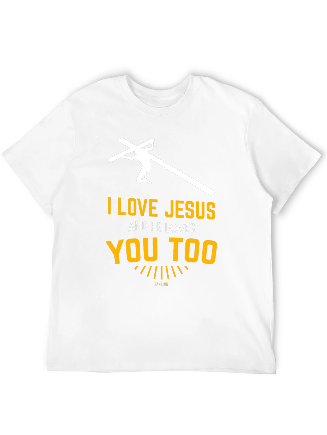 I Love Jesus Black Tee