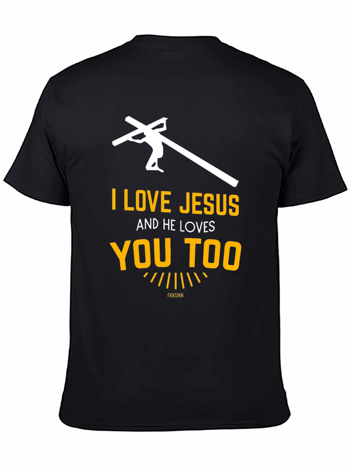I Love Jesus Black Tee