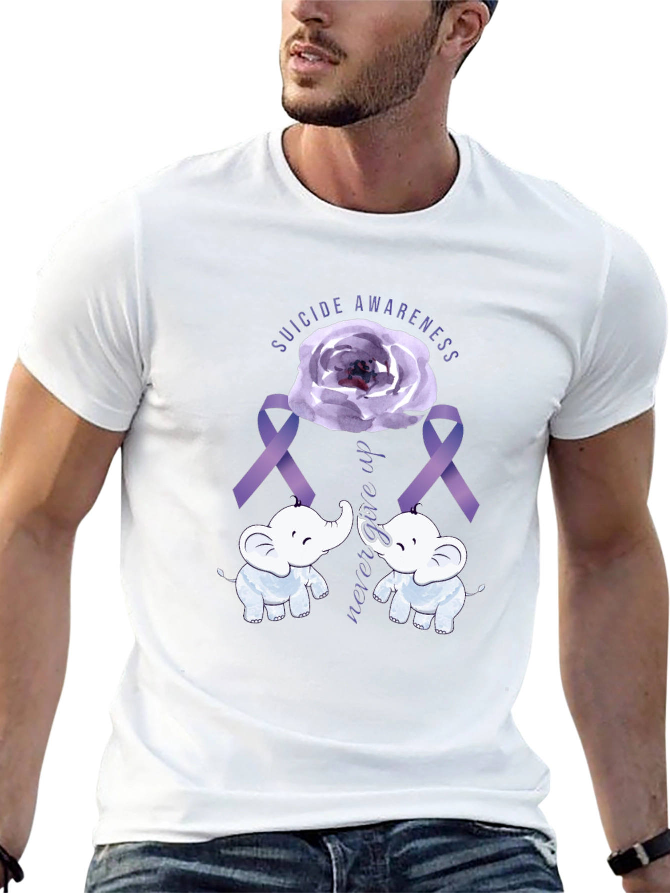 Suicide Awareness Elephant T-Shirt