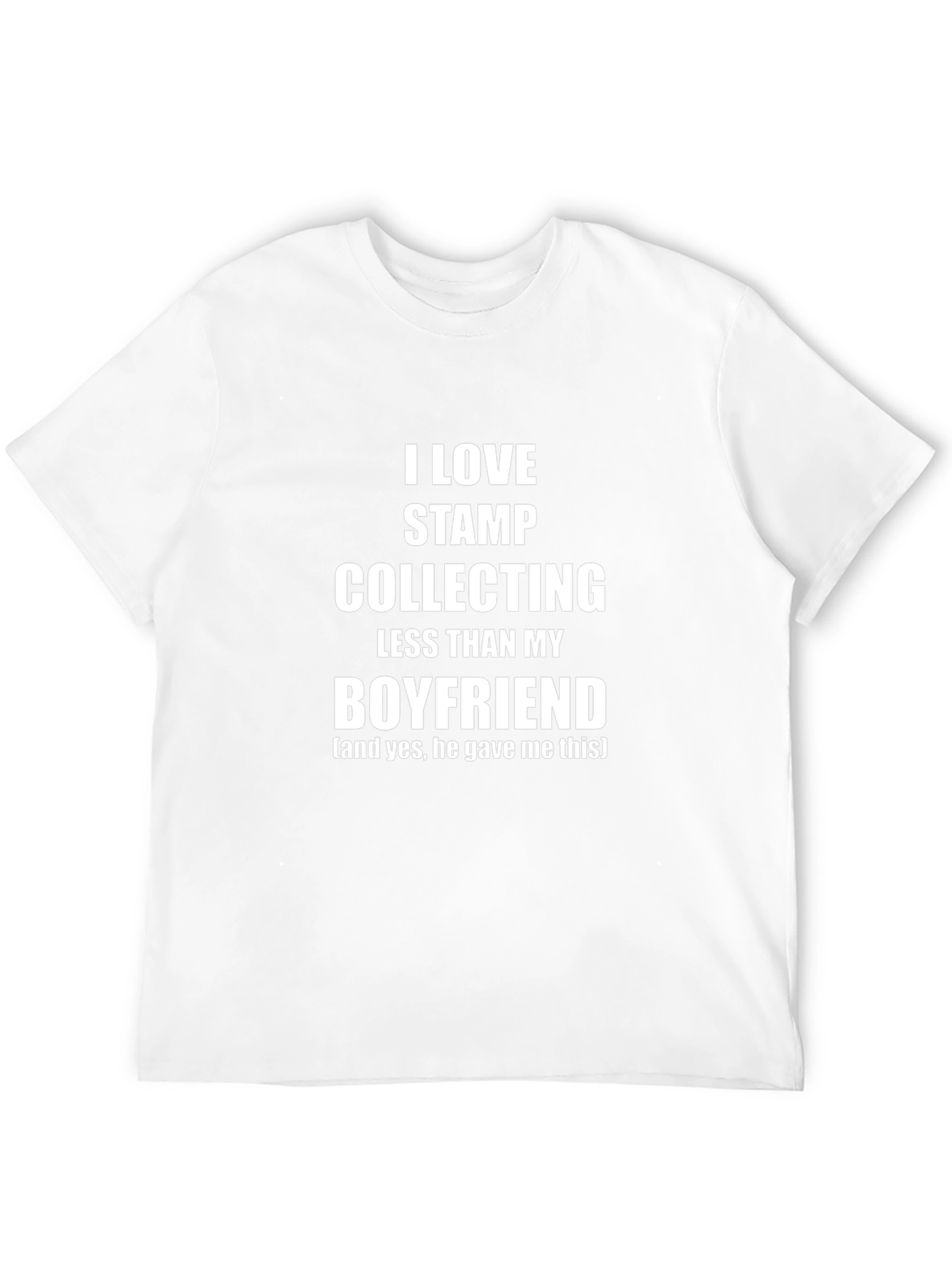 I Love My Boyfriend Funny Graphic T-Shirt