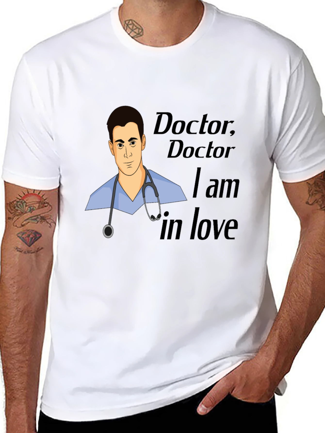 Doctor I Am In Love Graphic Tee