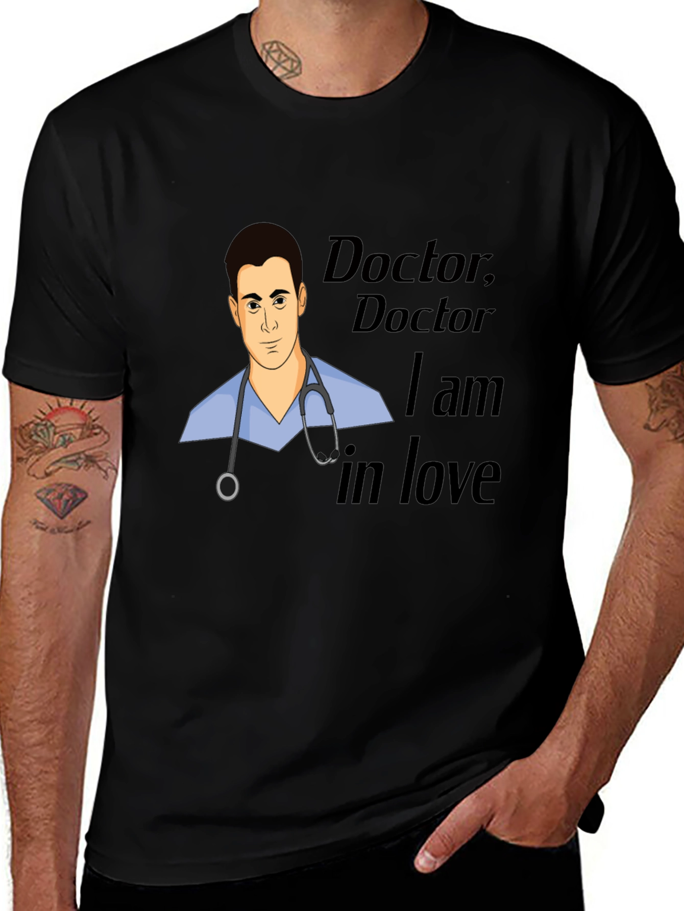 Doctor I Am In Love Graphic Tee