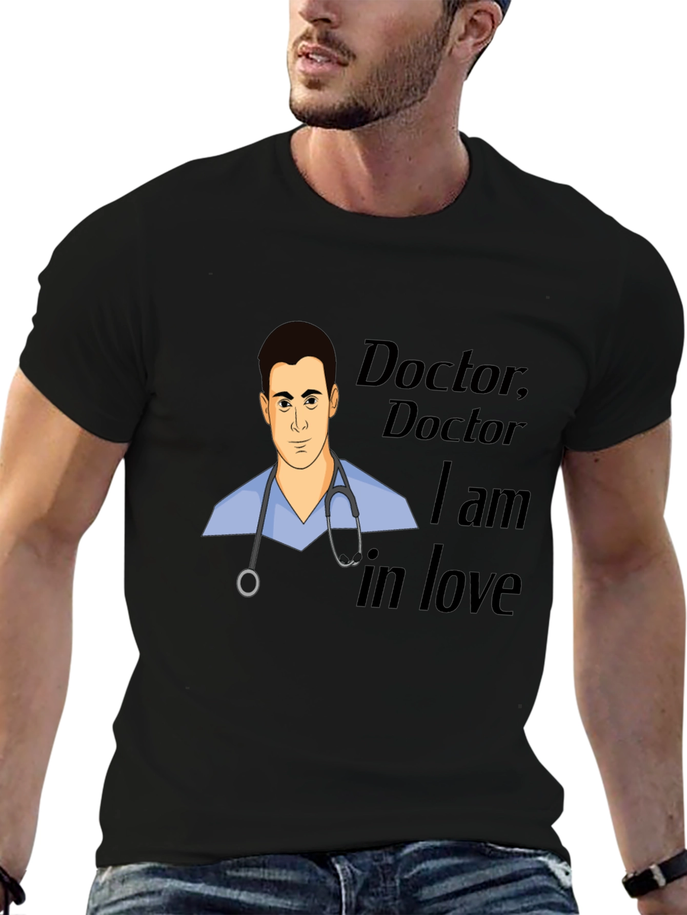 Doctor I Am In Love Graphic Tee