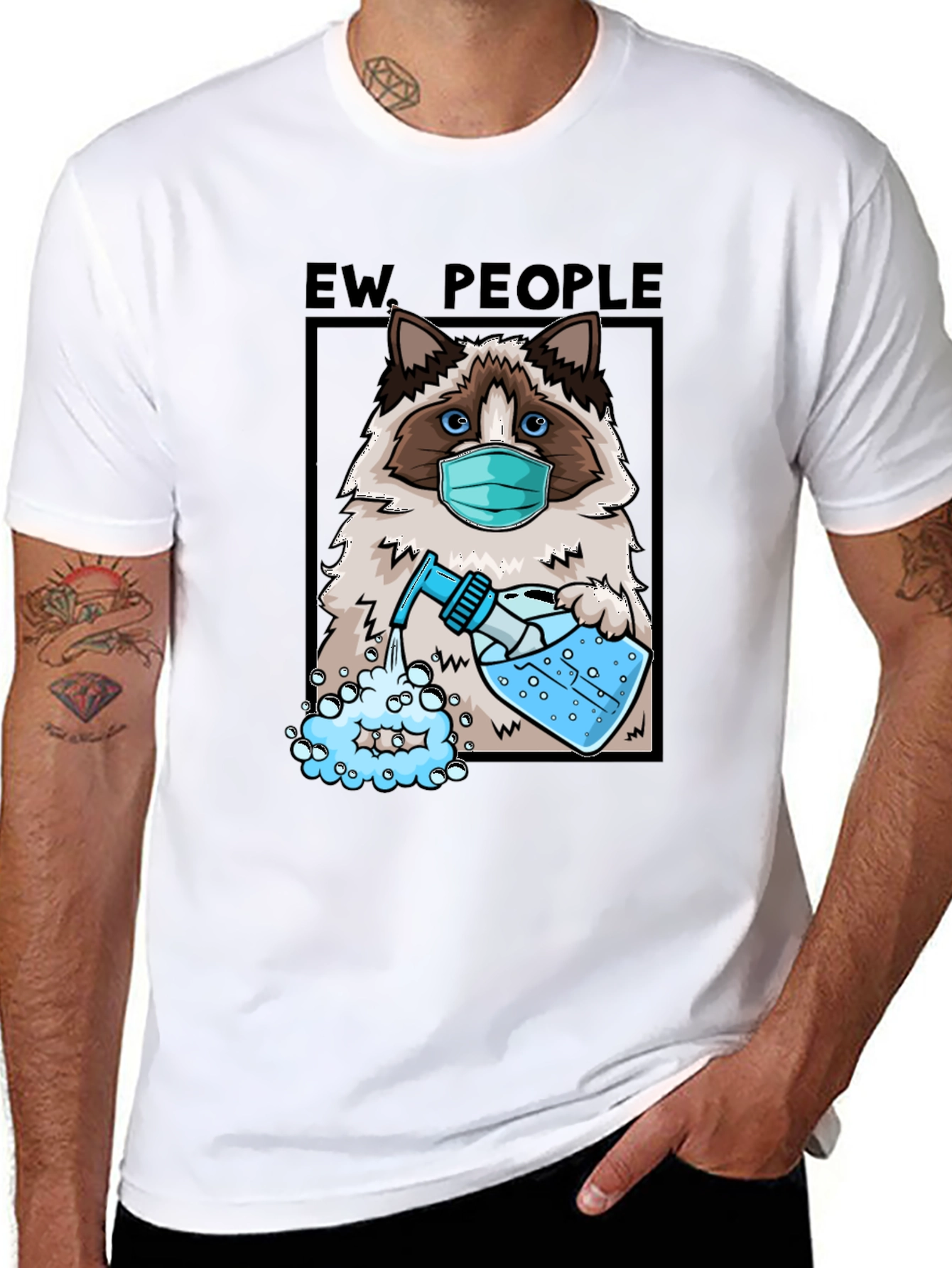 Ew People Cat T-Shirt