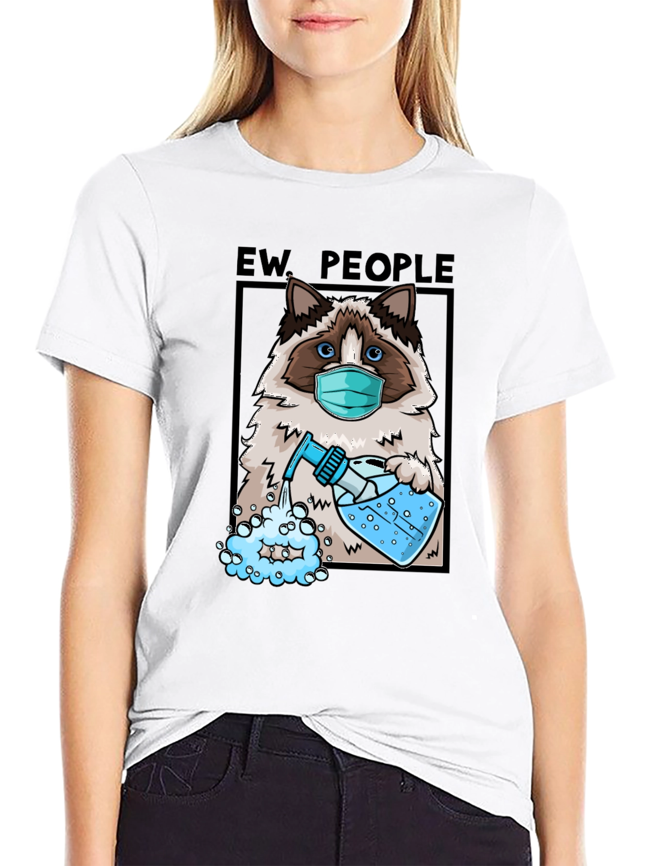 Ew People Cat T-Shirt